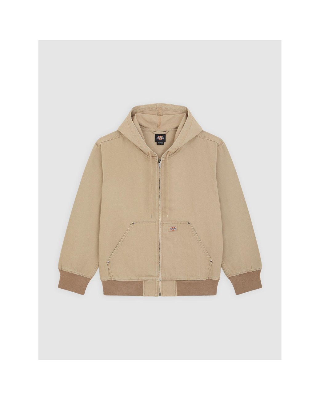 Dickies Natural Canvas Hood Bomber for men
