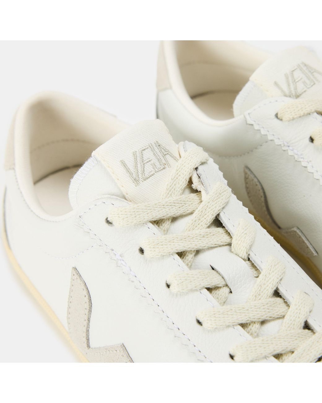 Veja White Volley Court Trainers