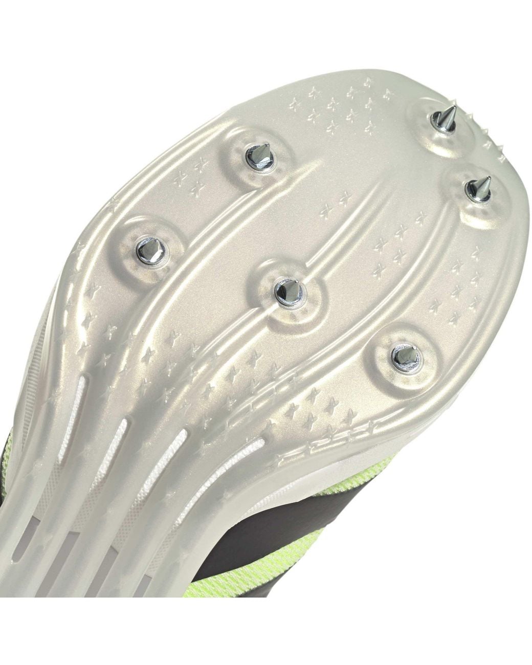 Adidas Green Adizero Prime Running Spikes for men
