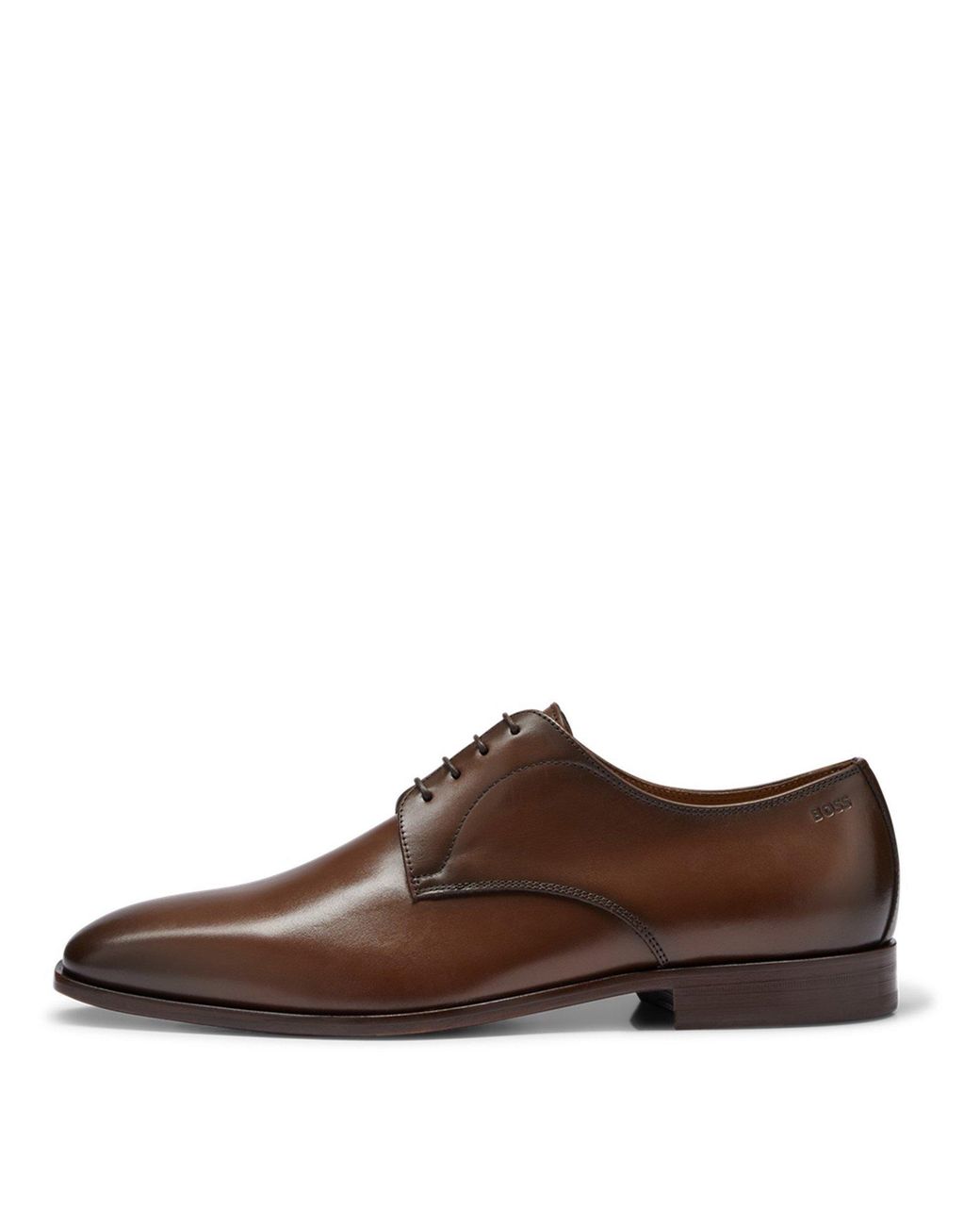 Boss Brown Lisbon Derby Shoes for men