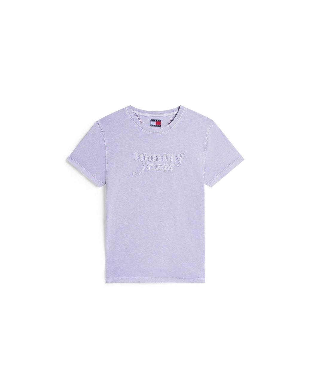 Tommy Hilfiger Purple Gmd Script T-Shirt