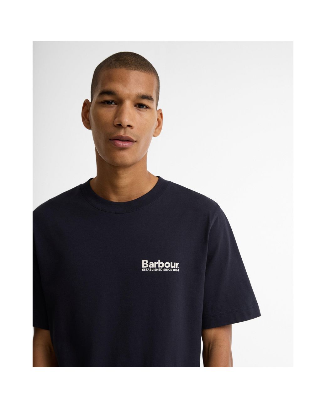 Barbour Blue T-Shirt for men