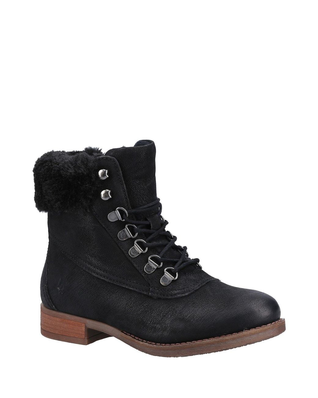 Hush Puppies Black Effie Boot