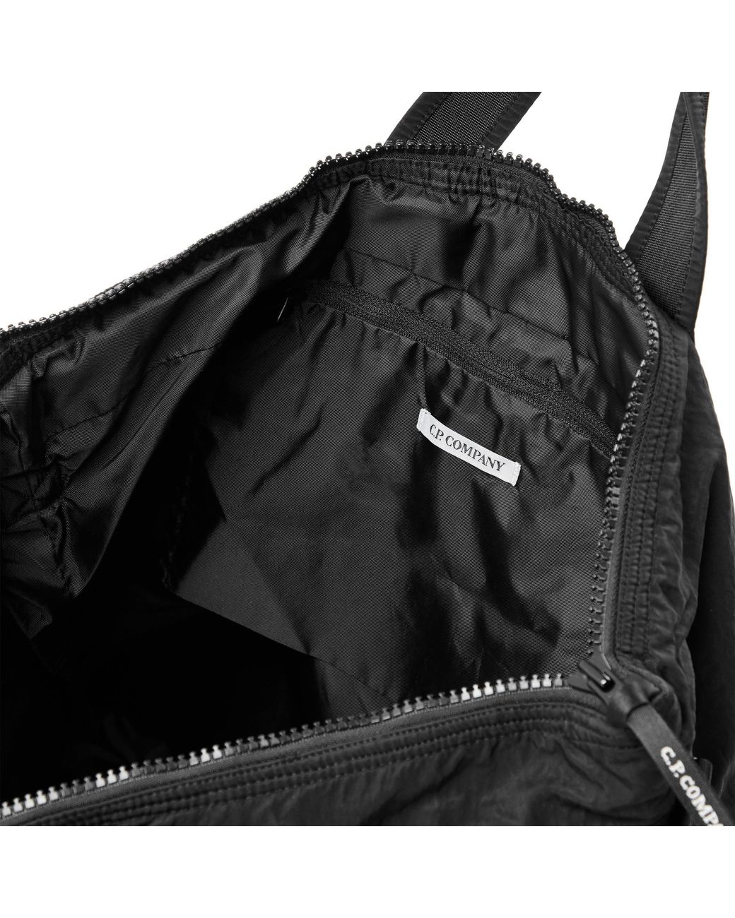 C P Company Black Tote Bag for men