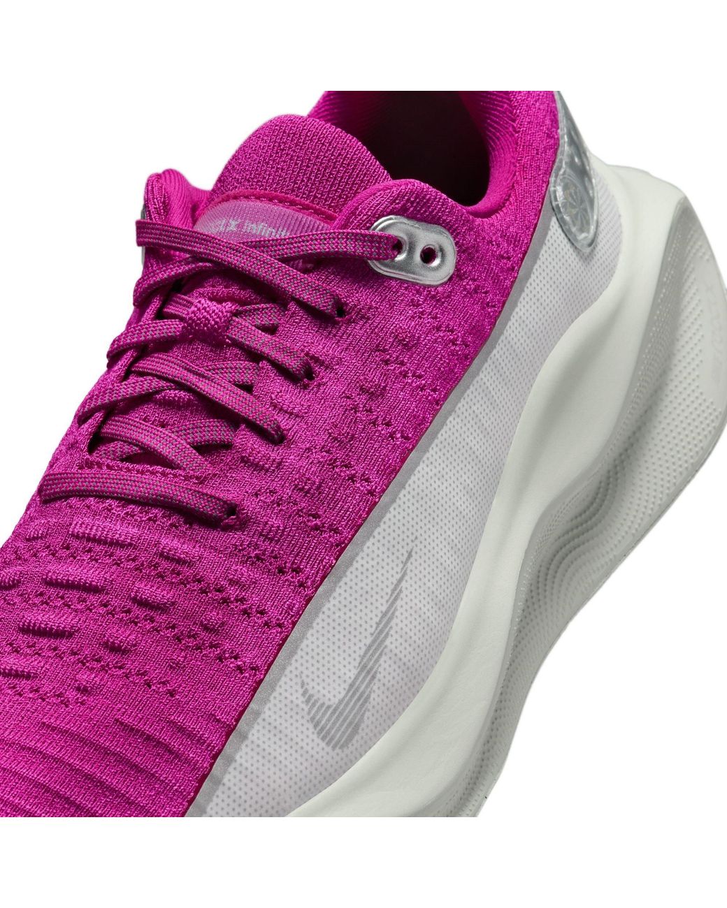 Nike Purple (Wmns) Reactx Infinity Run 4 Premium 'Vivid Grape Metallic'