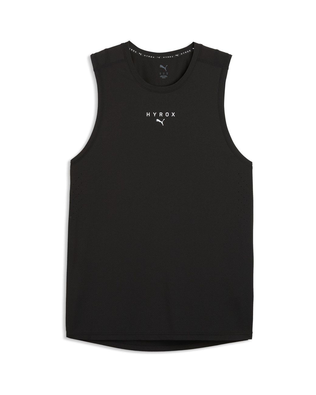 PUMA Black Hyrox Dryelite Training Tank Top for men