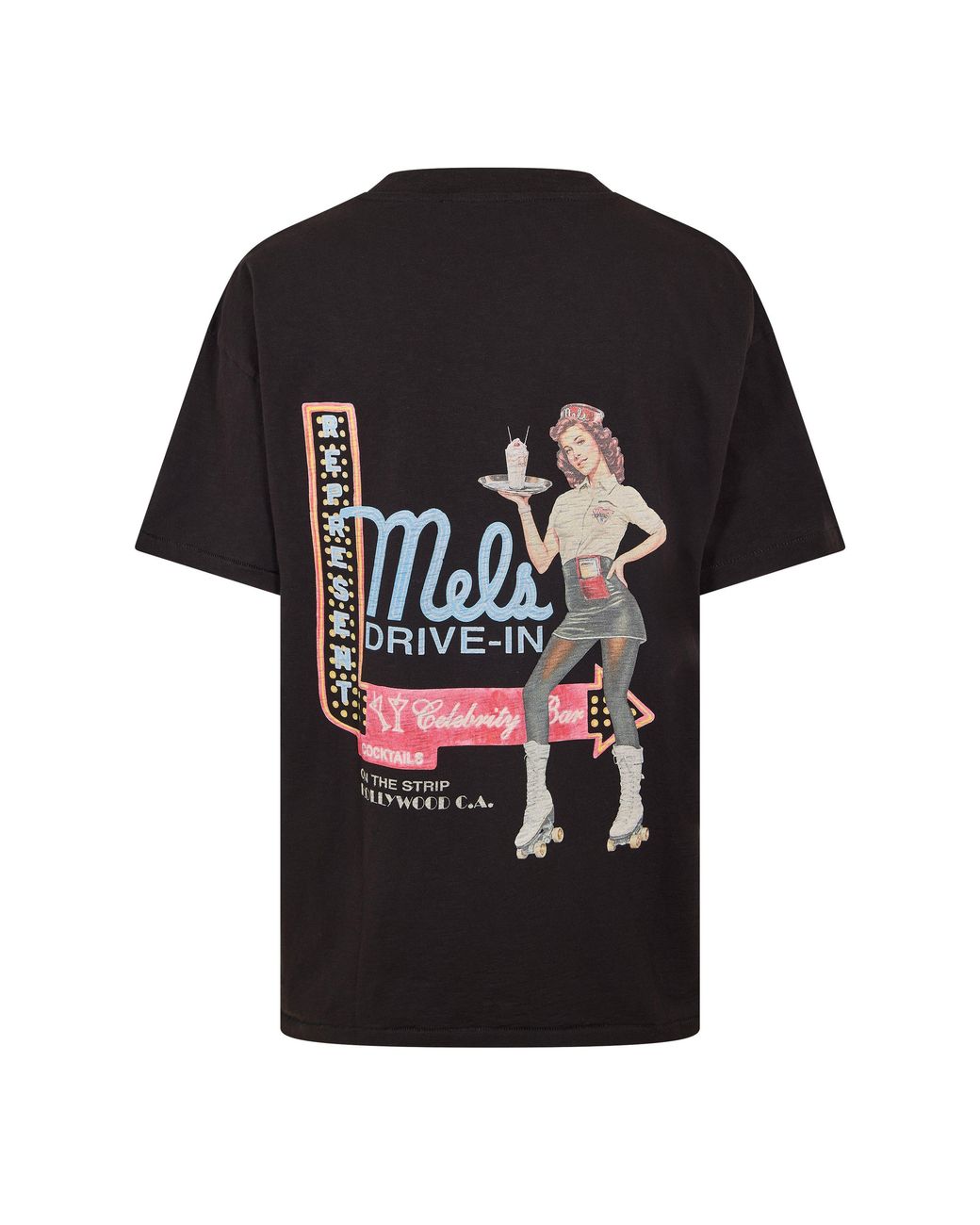 Represent Black Oversized T-Shirt for men