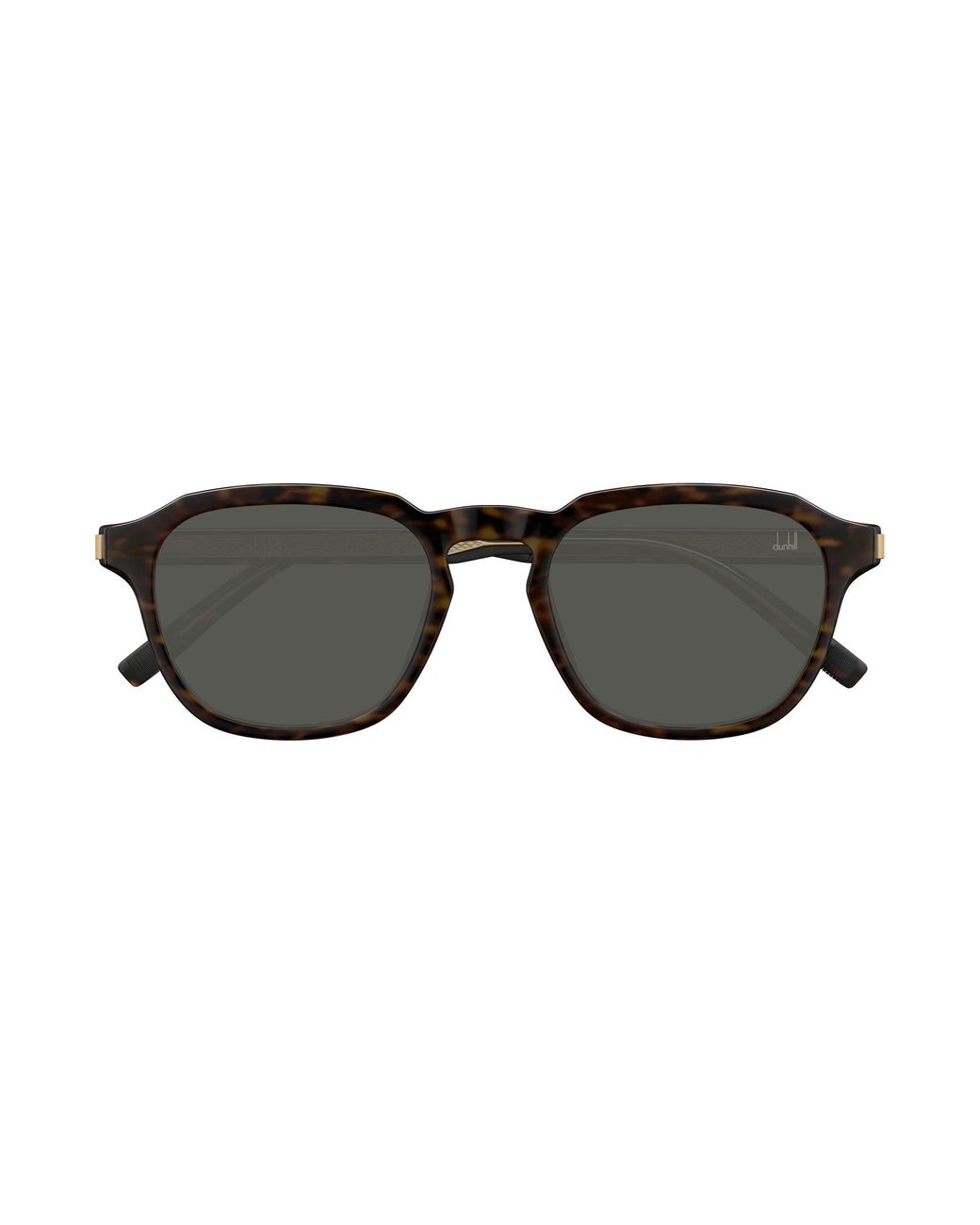 DUNHILL EYEWEAR Black Du0082Sa Round Sunglasses for men