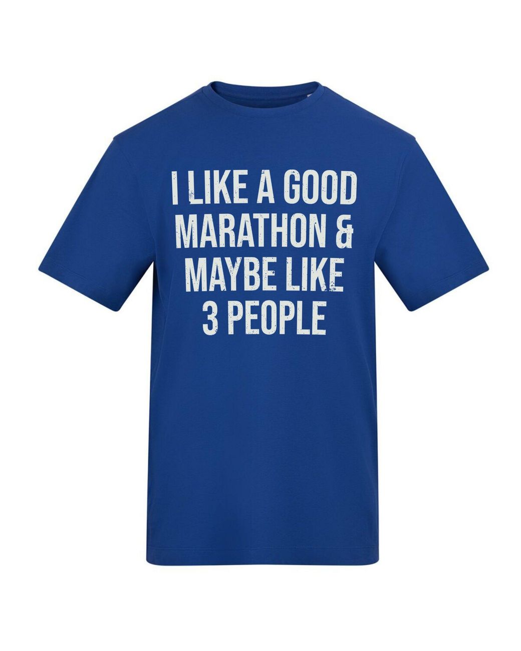 AWD Blue Adults Printed Running Tee