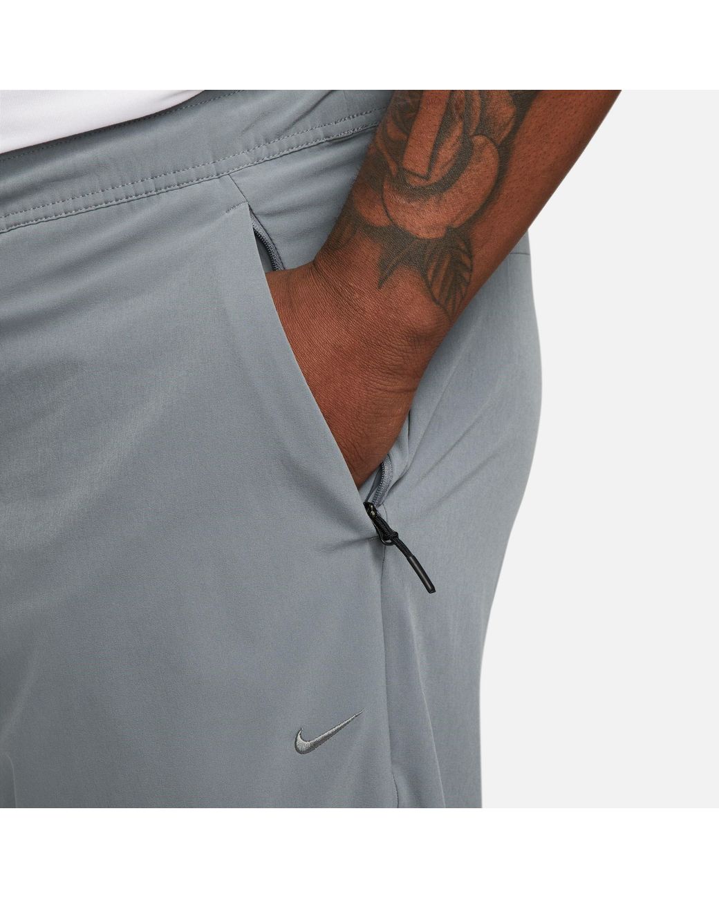 Nike Gray Performance Tracksuit Bottoms for men