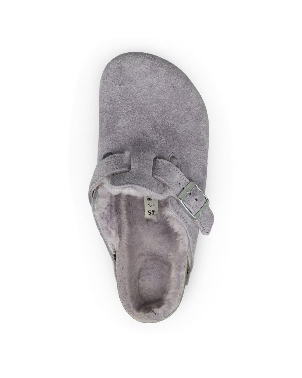 Birkenstock White Bstk Boston Shearlin
