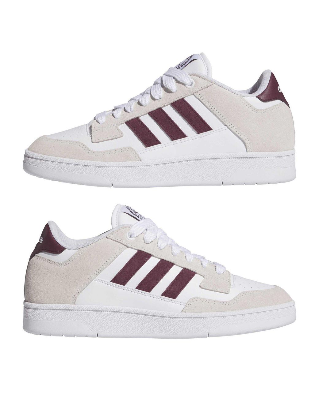 Adidas Gray Adults' Rapid Court Low Trainers