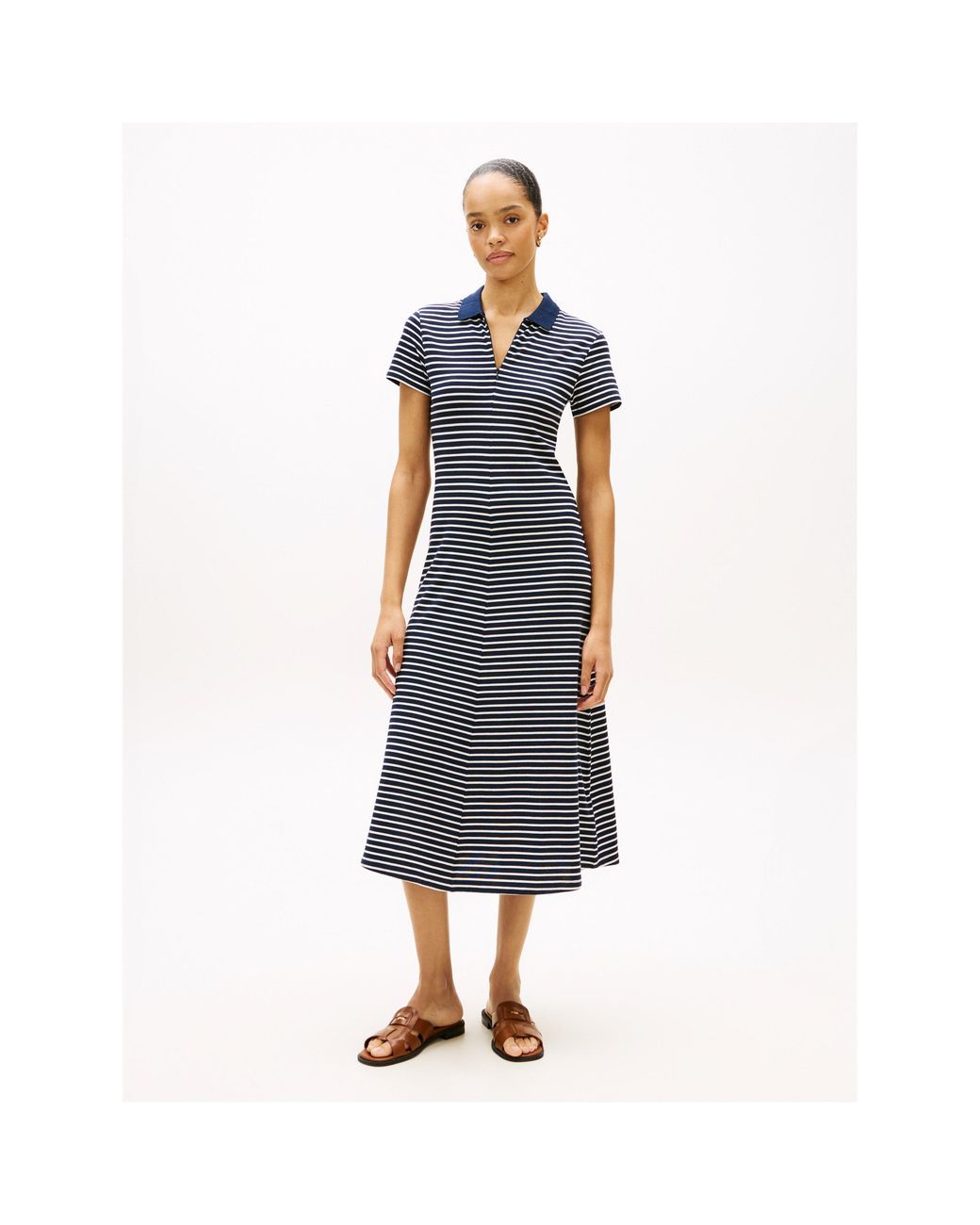 Tommy Hilfiger Blue Polo Dress