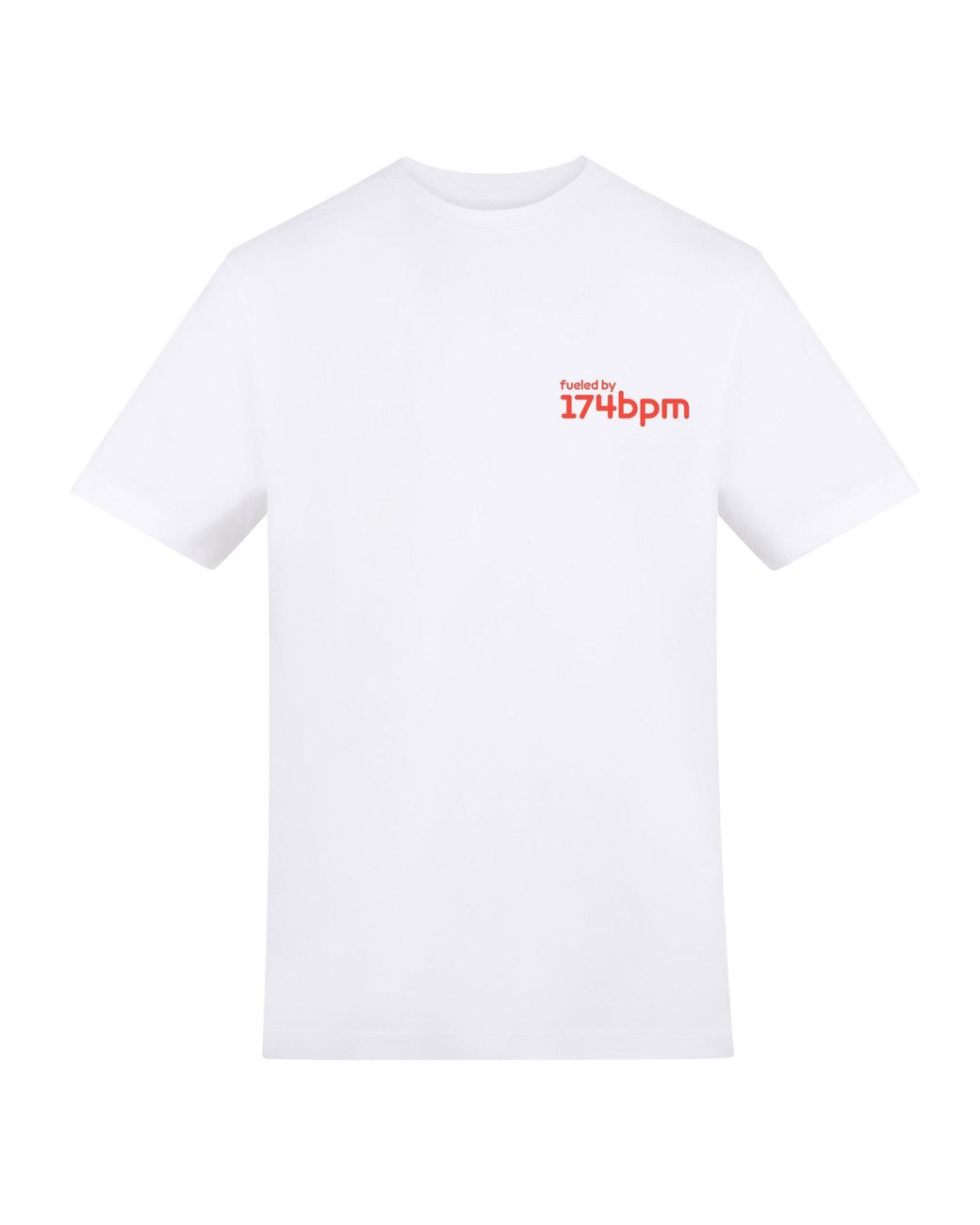 AWD White Adults Printed Festival Tee