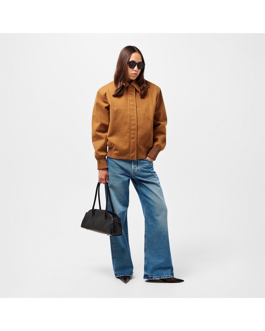 Stella McCartney Brown Sustainable Tailored Field Jacket