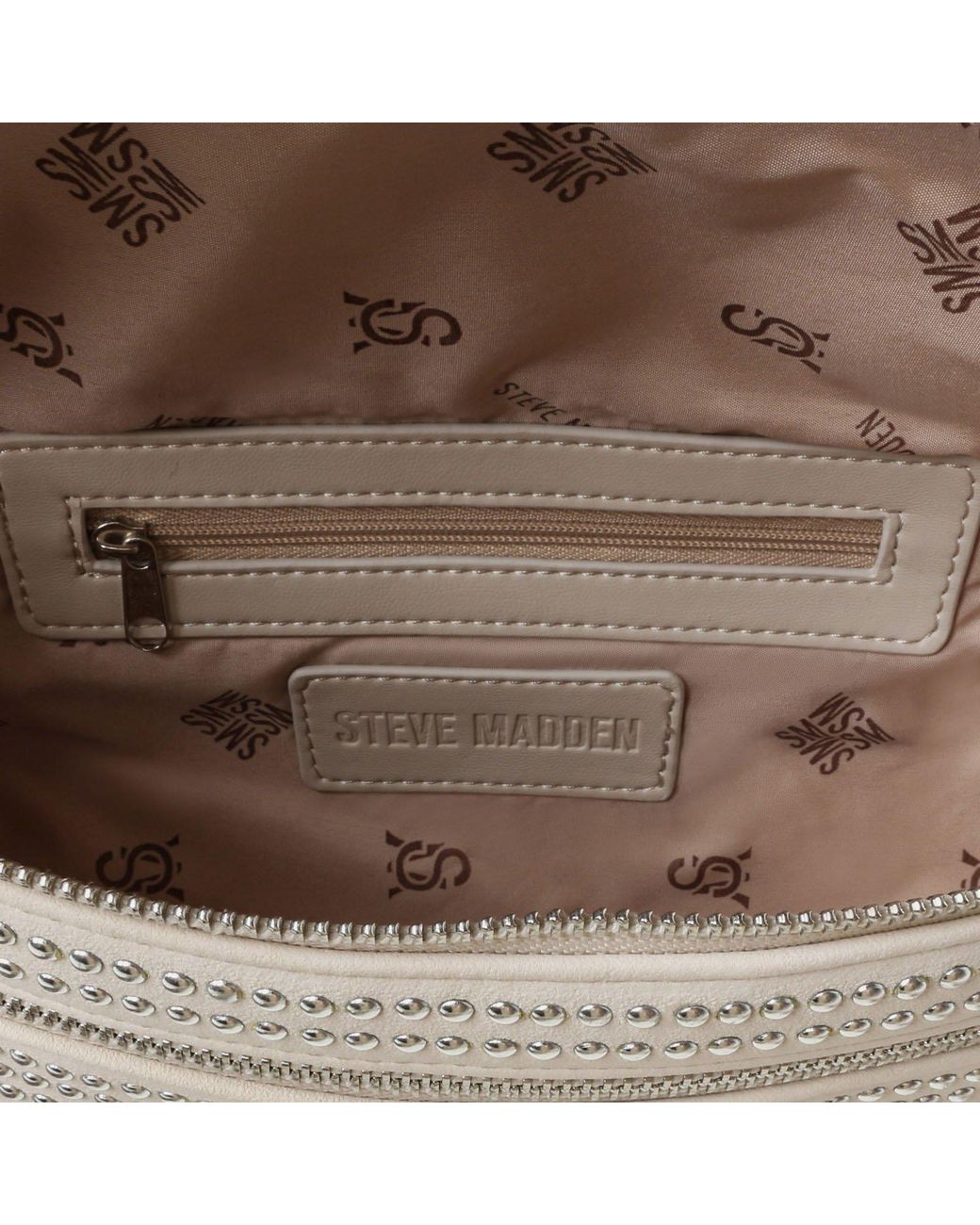 Steve Madden White Bclarkes Crossbody Bag