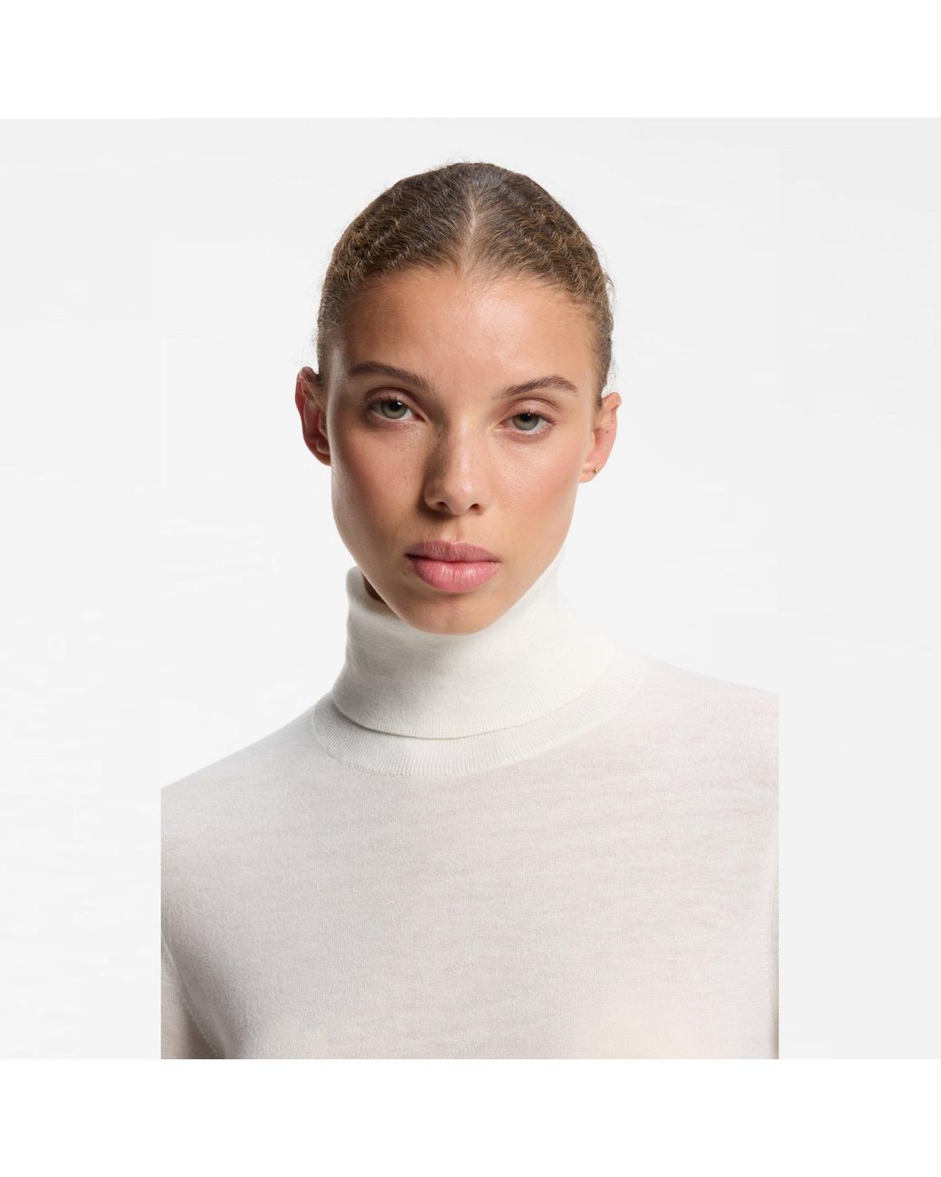 HUGO White Sedennina Knit Ld64