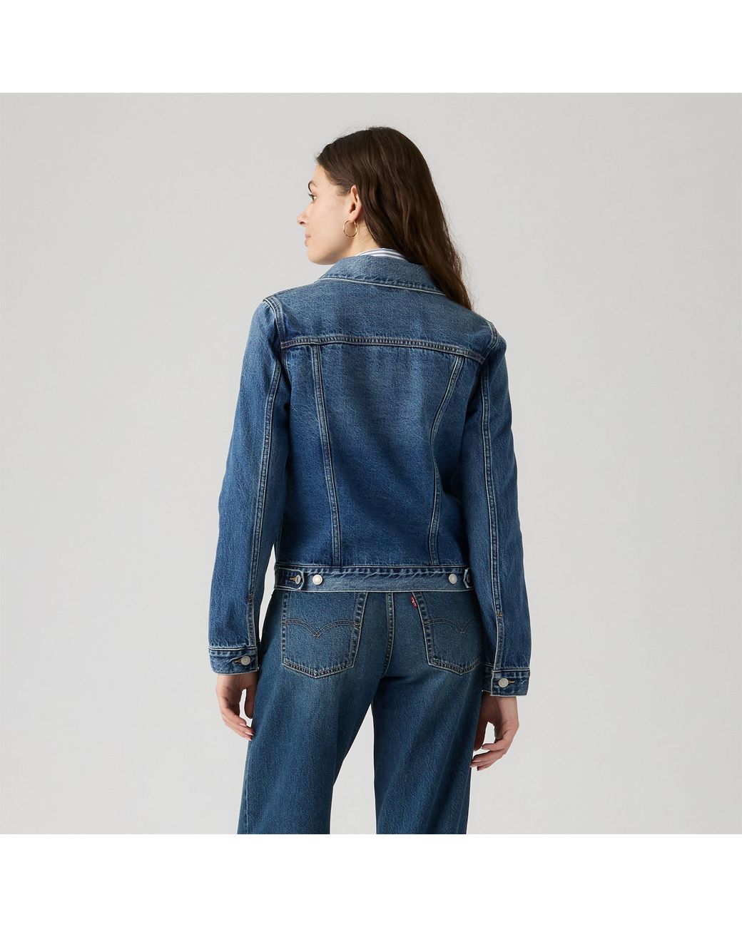 Levi's Blue Original Trucker Denim Slim-Fit Jacket