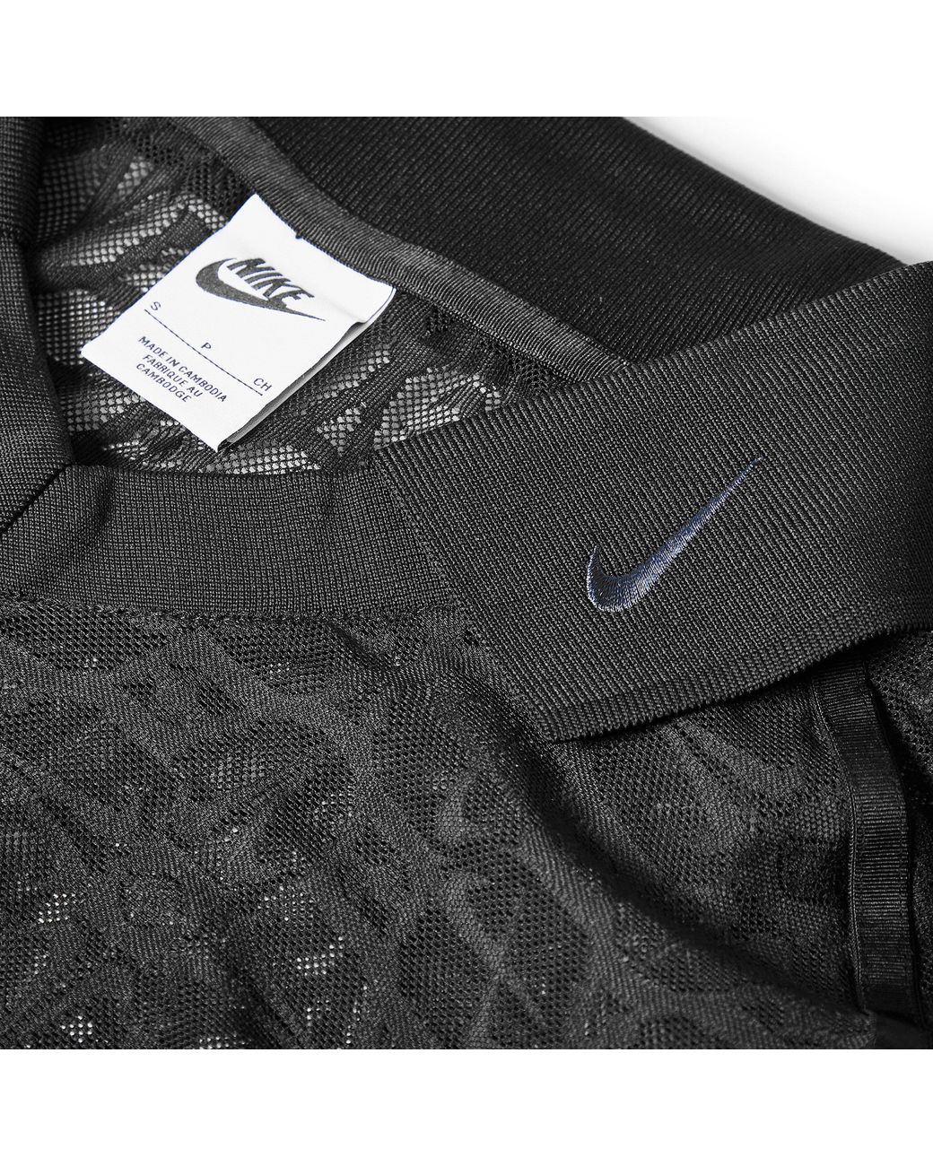 Nike Black Short Sleeve Polo Shirt
