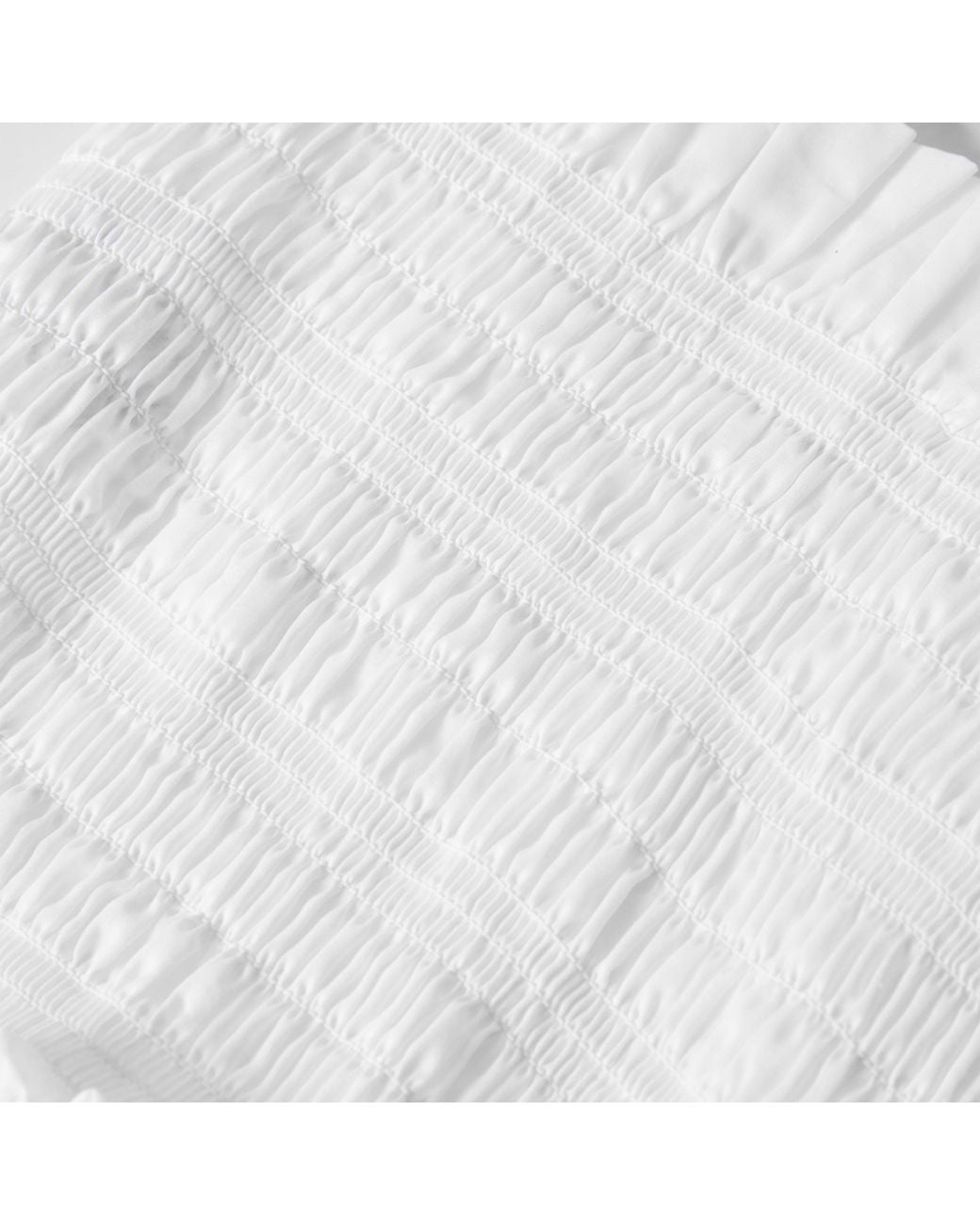 ANDAMANE White Suri Smock Tube Bandeau Top