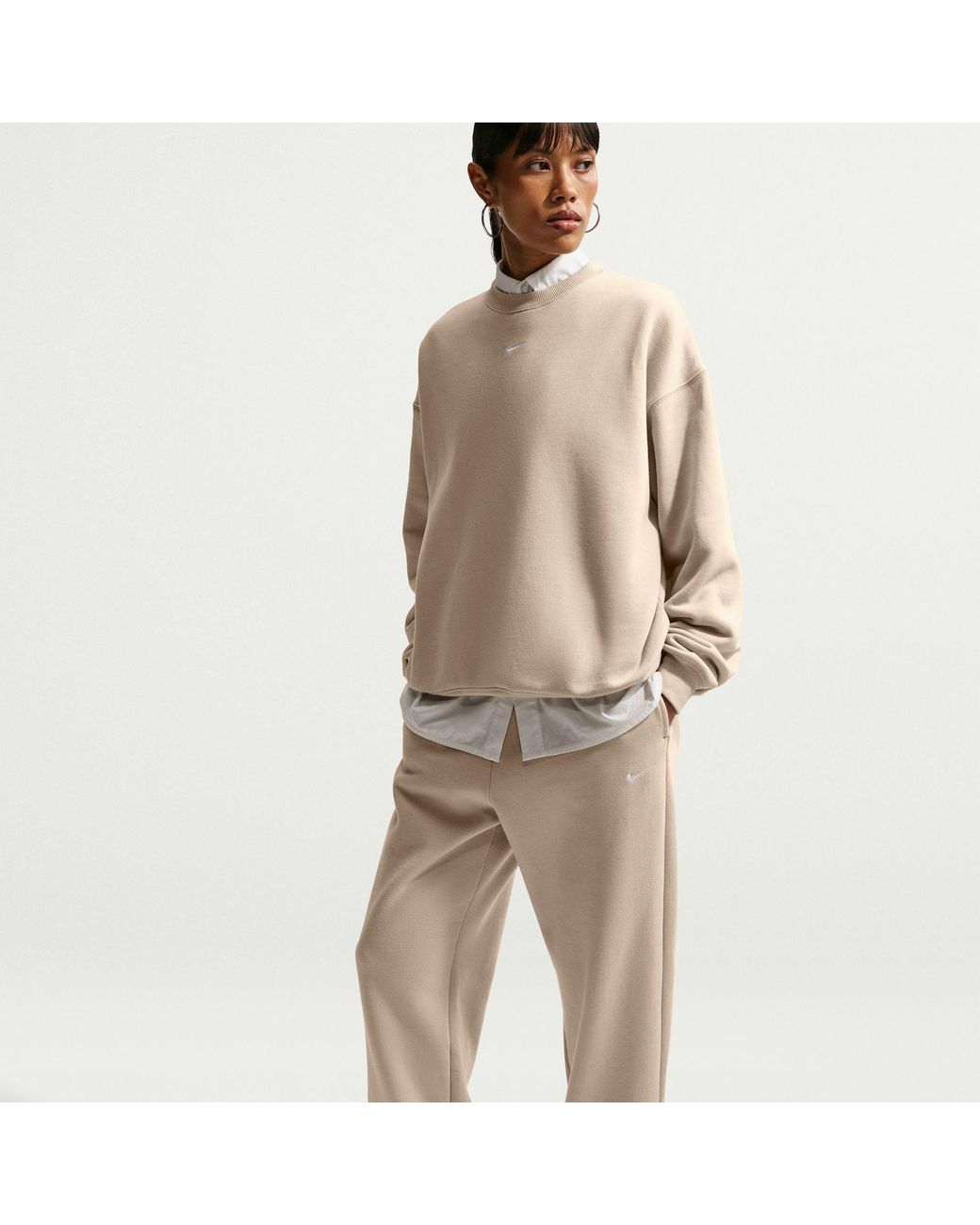 Nike Pink Phoenix Fleece Joggers