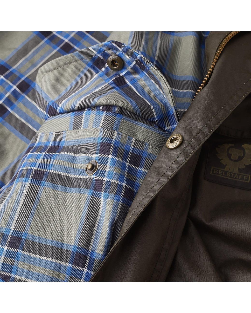 Belstaff Brown Waxed Cotton Fieldmaster Jacket
