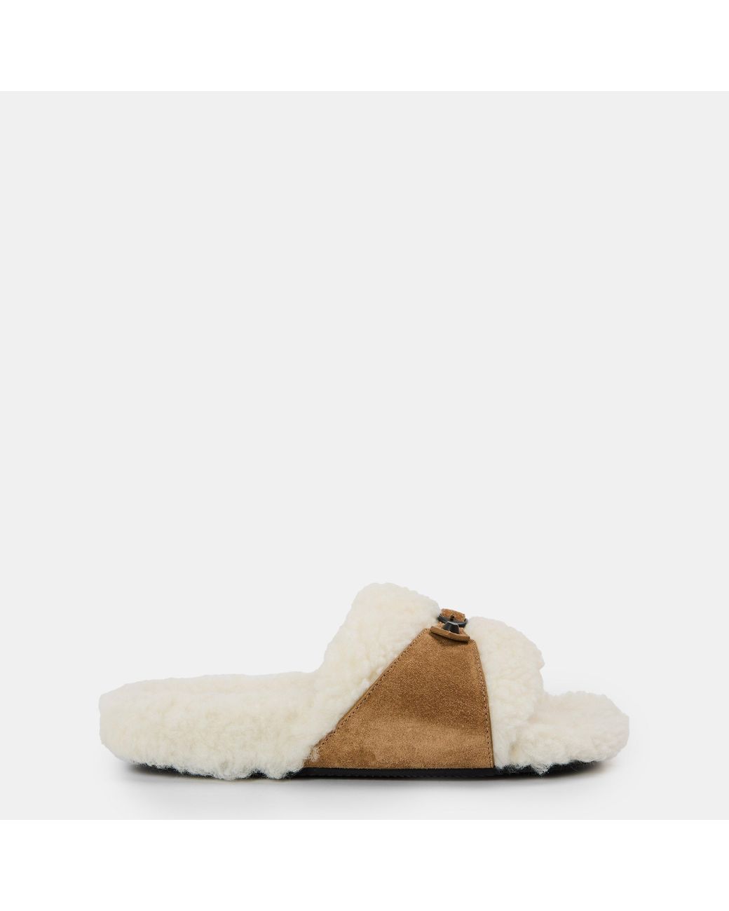 Balenciaga Brown Bal Alaska Slider Slippers