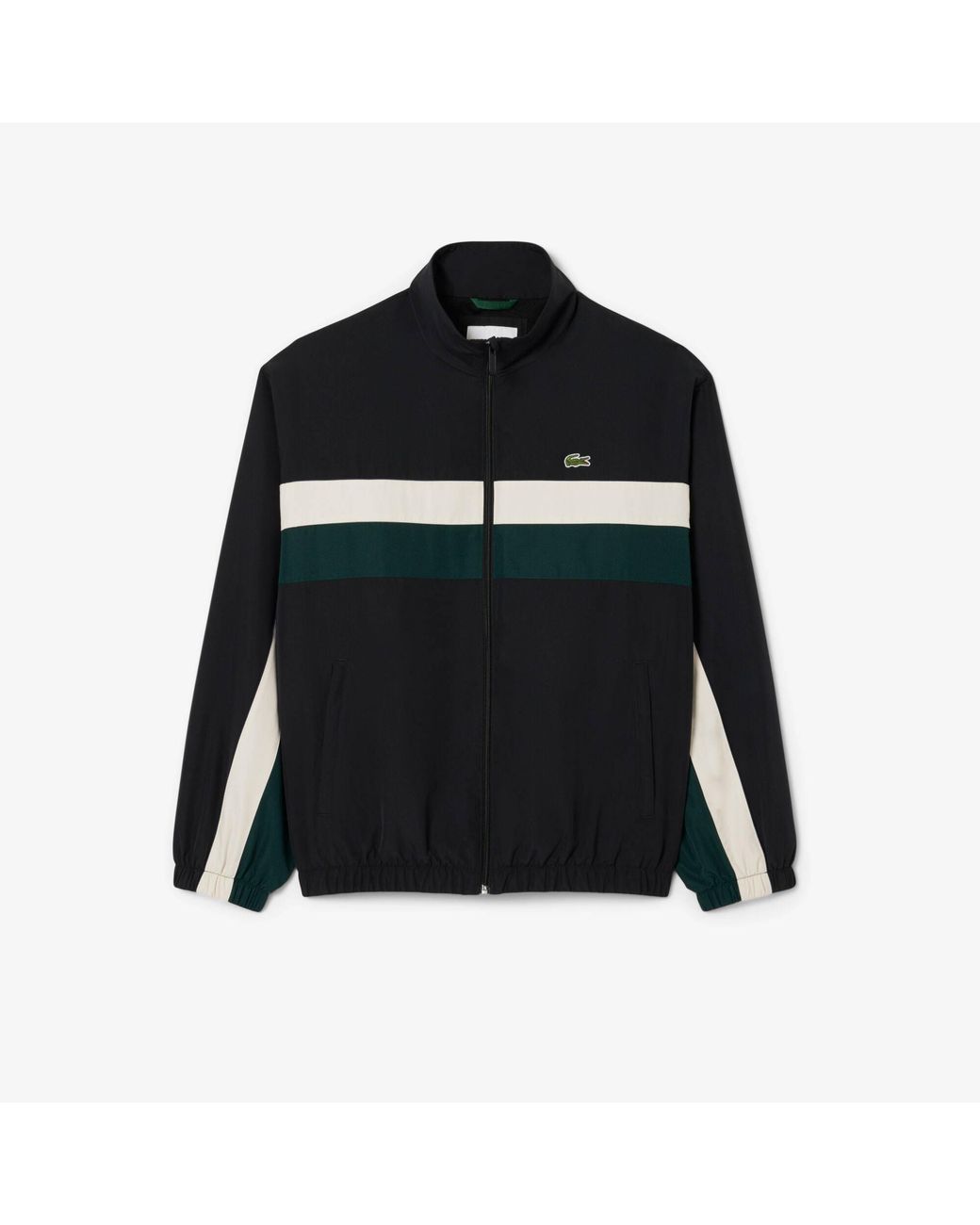 Lacoste Black Cb Tracksuit Top for men