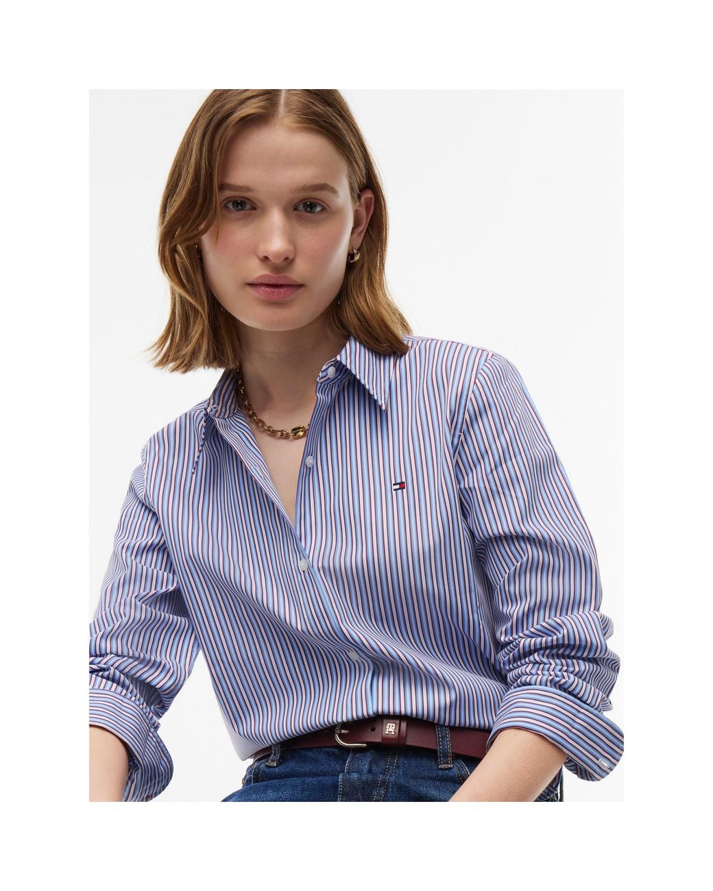 Tommy Hilfiger Purple Heritage Shirt
