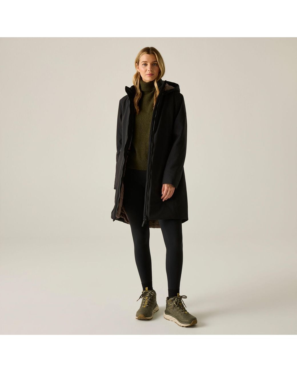 Regatta Black Marron Waterproof Jacket