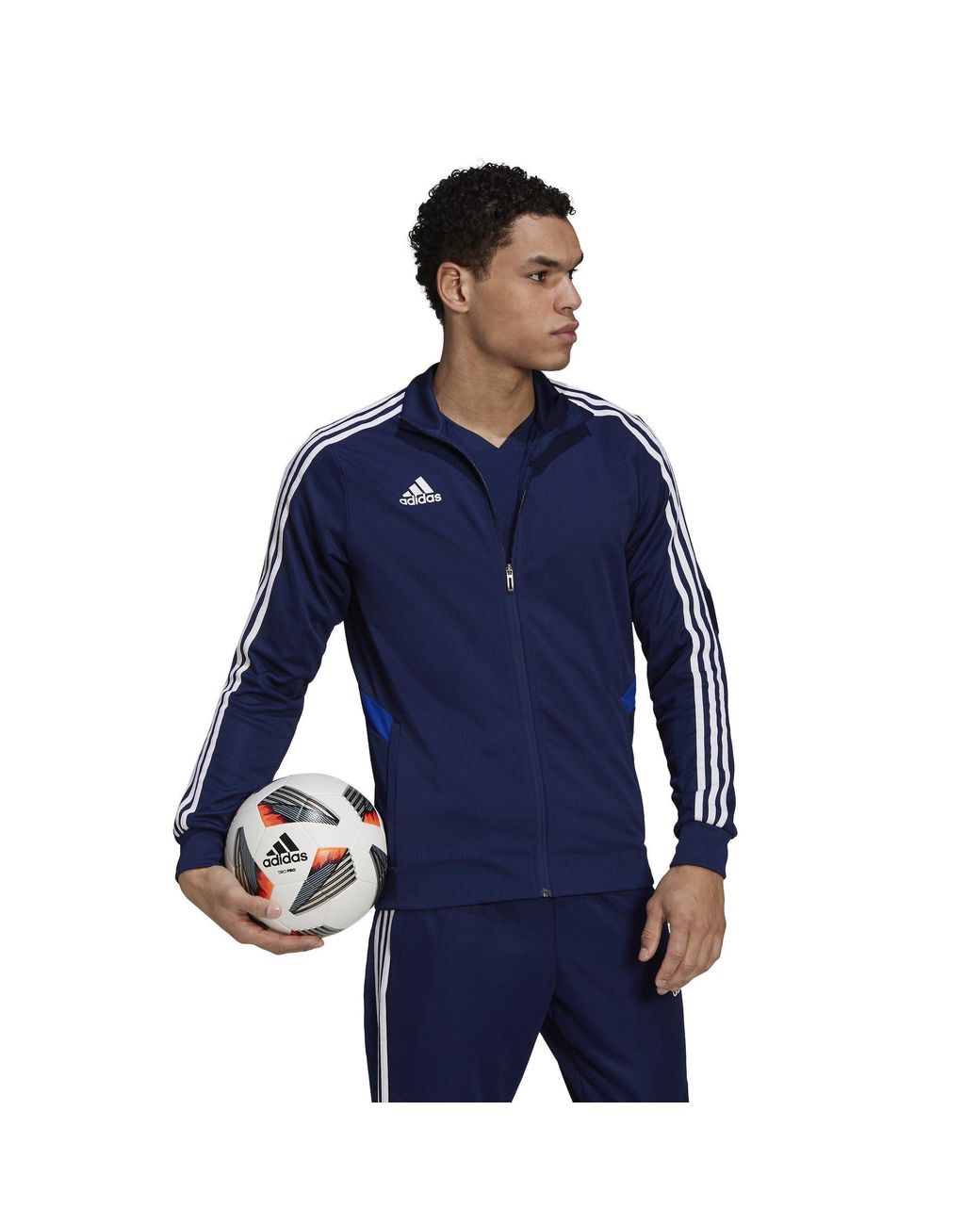 Adidas Blue Tiro 19 Training Track Top for men