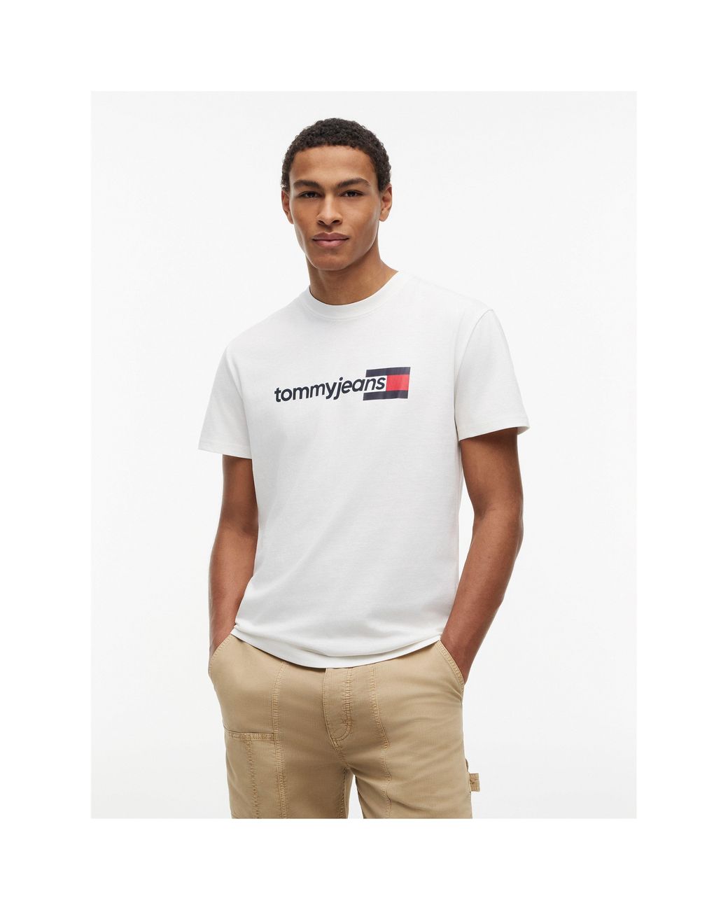 Tommy Hilfiger White T-Shirt for men