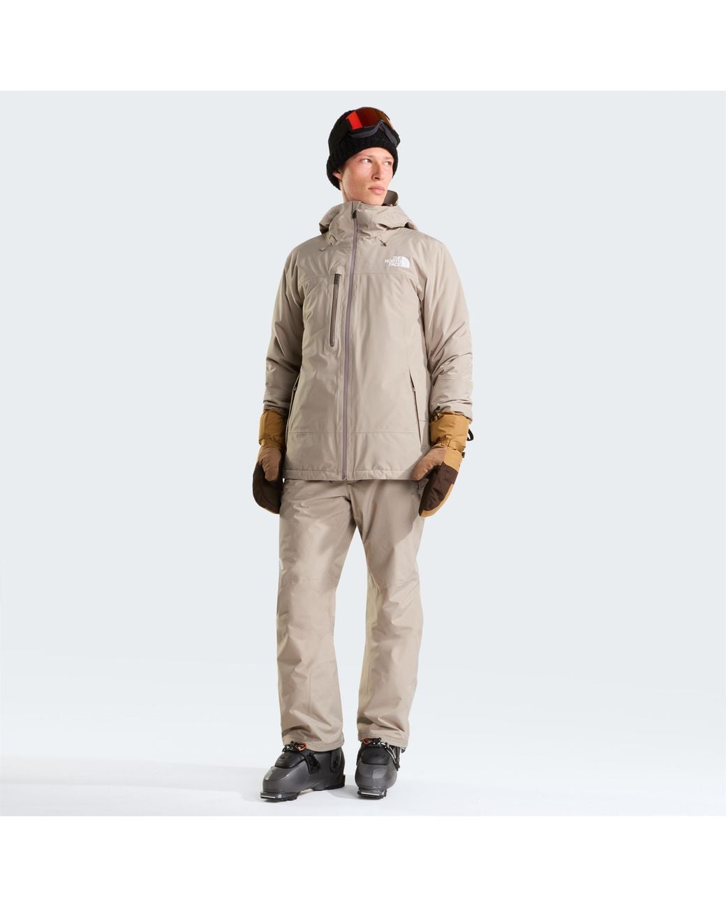 The North Face Gray Descendit Tnf Outdoor Ski Trousers for men