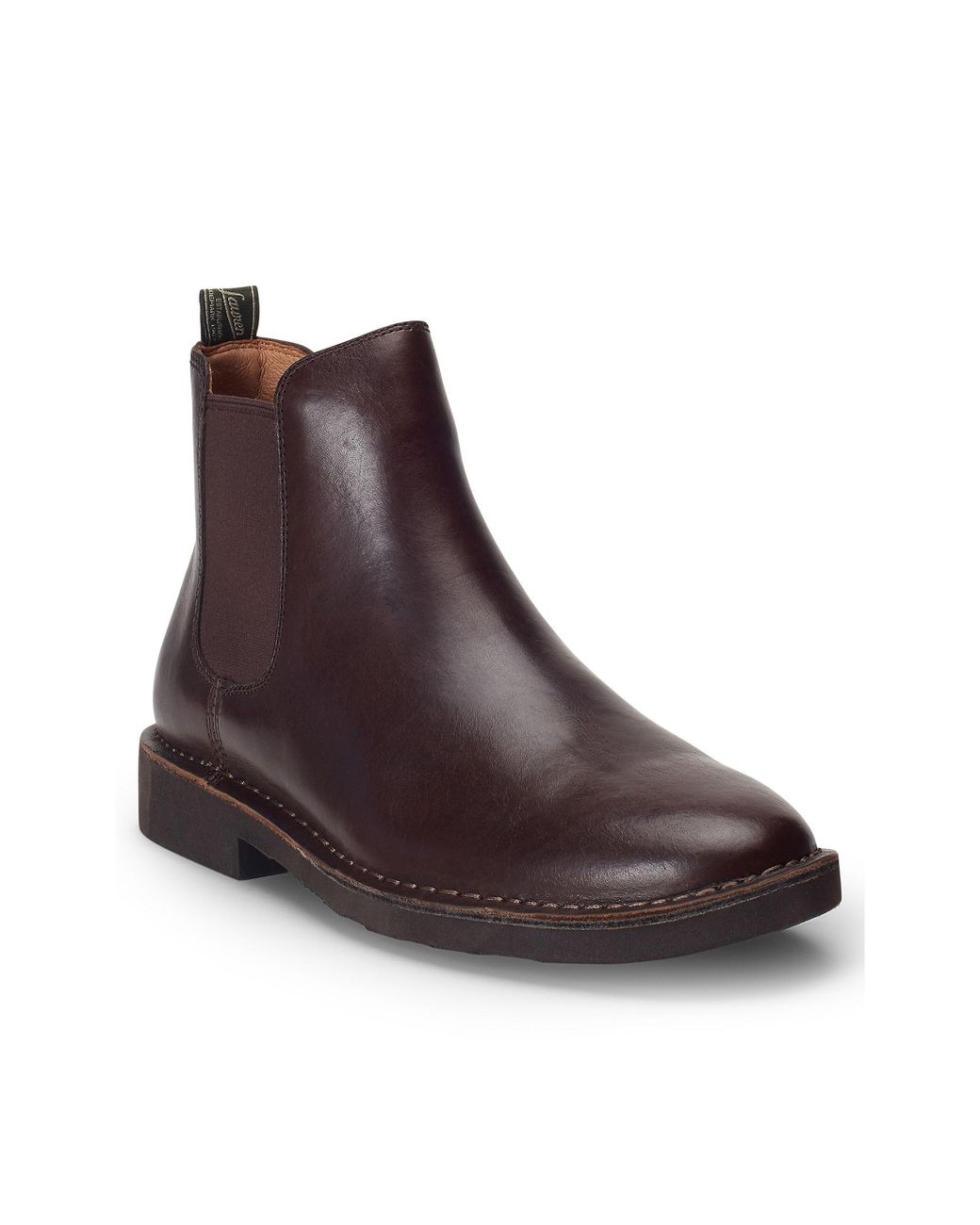 Polo Ralph Lauren Brown Talan Leather Chelsea Boot for men