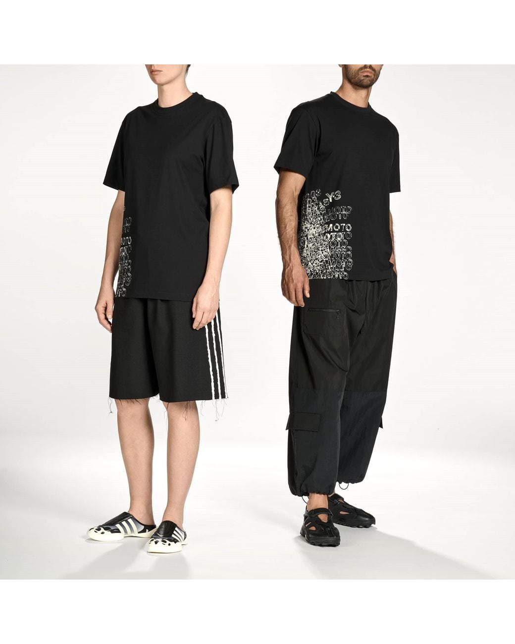 Y-3 Black Gfx T-Shirt for men