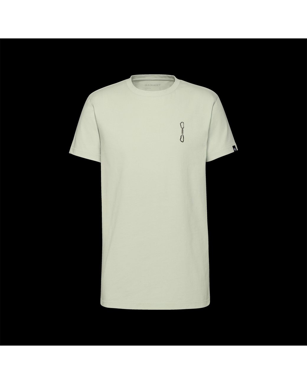 Mammut Black Massone Short-Sleeve Performance T-Shirt for men