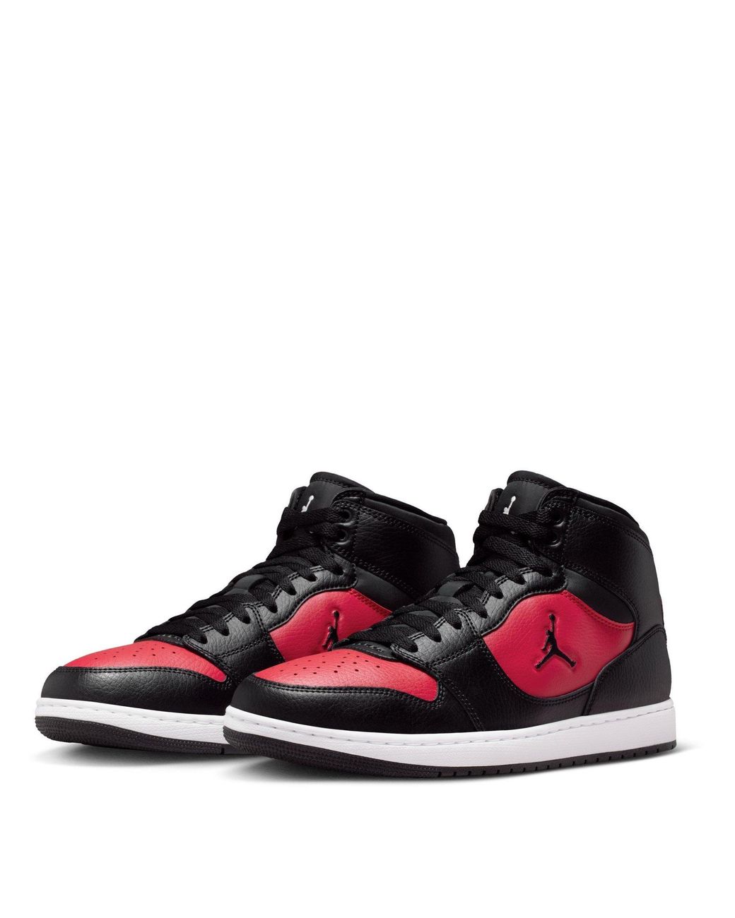 Nike Red Nike Court Connect Mid Trainers for men