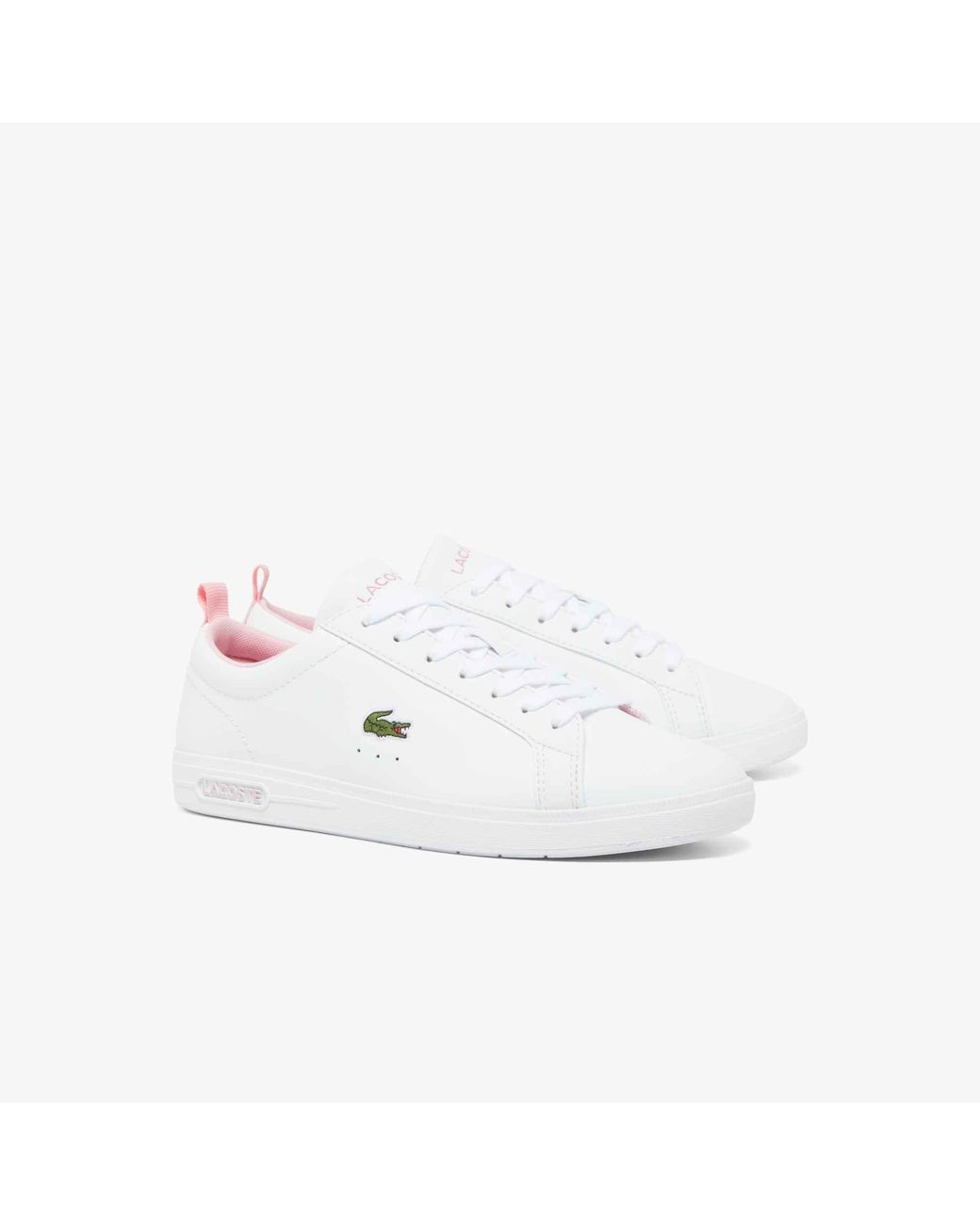 Lacoste White Carnaby Low Top Trainers