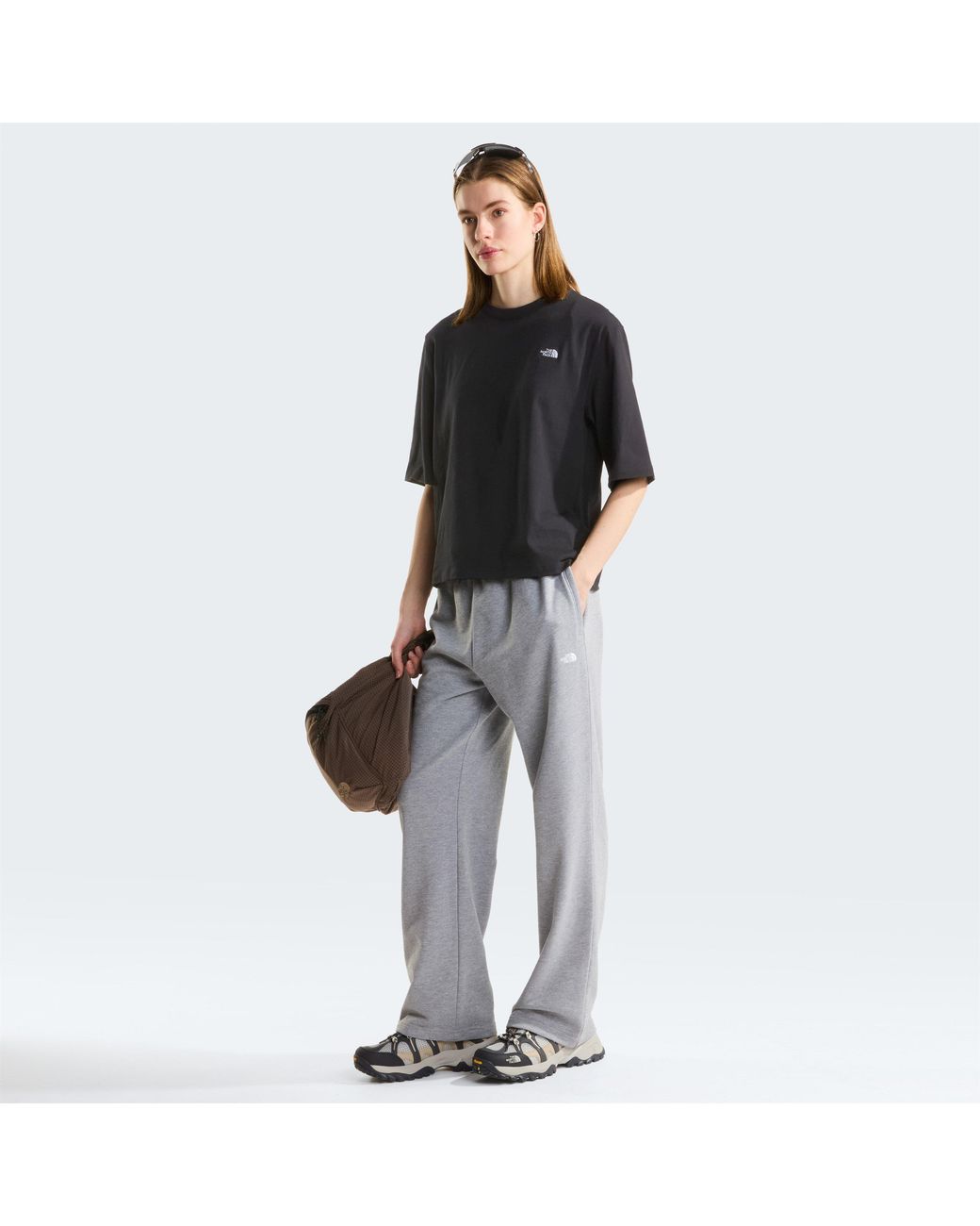 The North Face Black Tnf Essential Simple Dome Boxy Relaxed T-Shirt