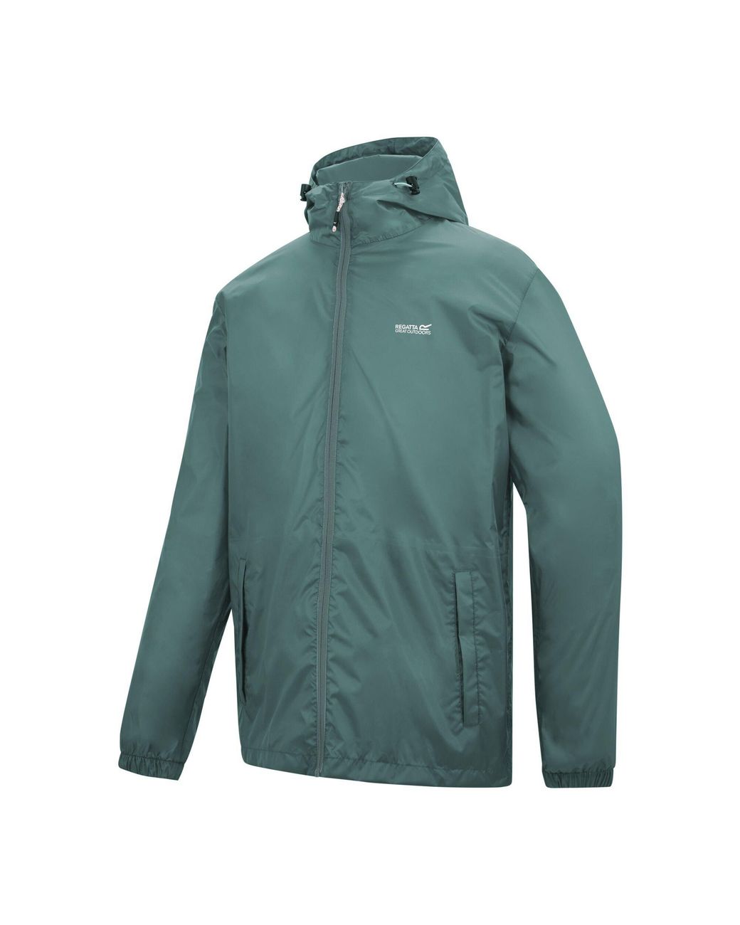 Regatta Green Pack-It Iii Waterproof Jacket for men