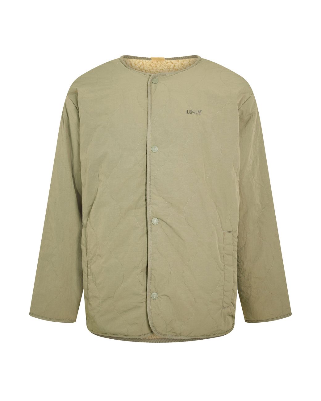 Levi's Green Abbotts Reversible Filled Sherpa Jacket for men