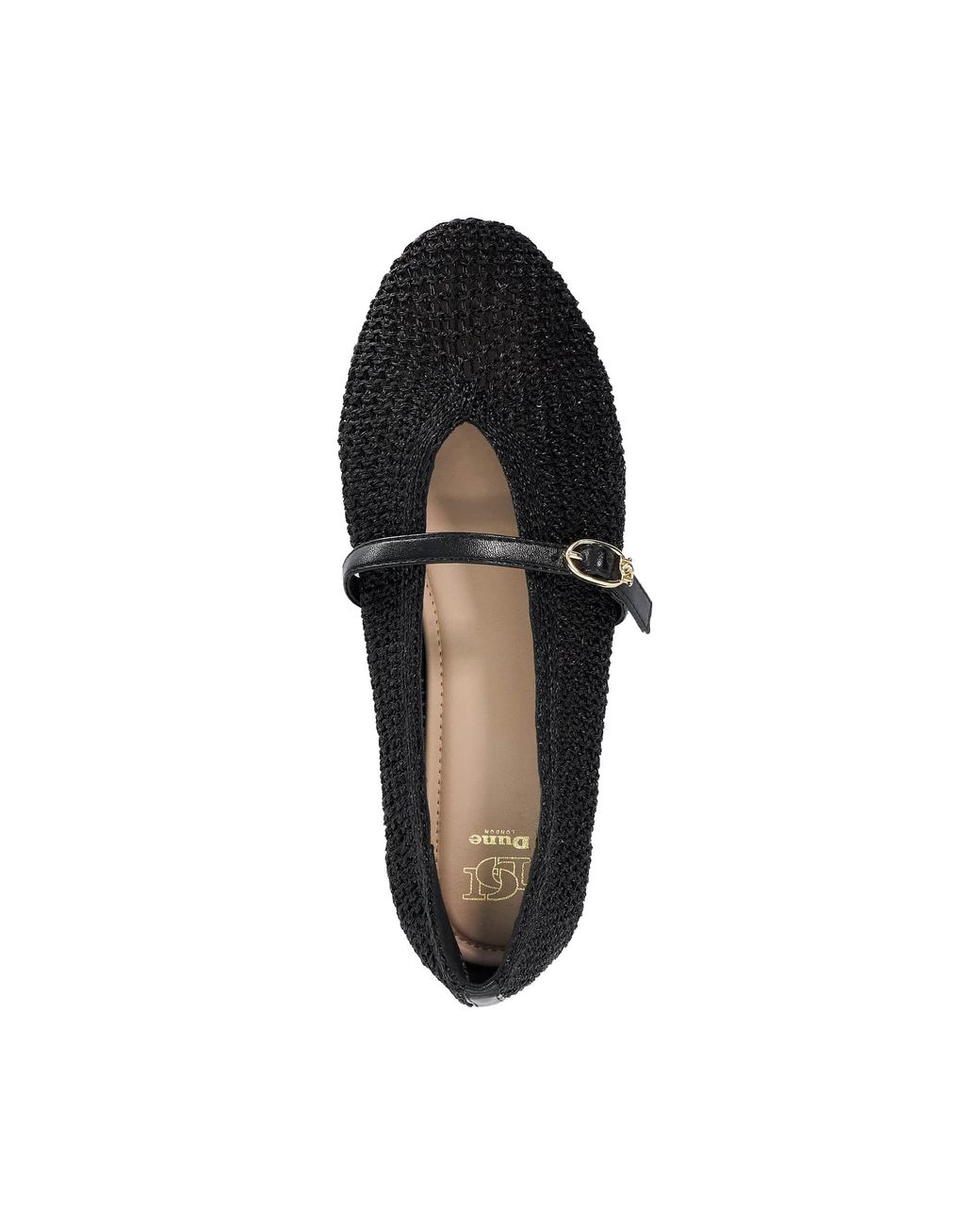 Dune Black Halmada Ballet Pumps