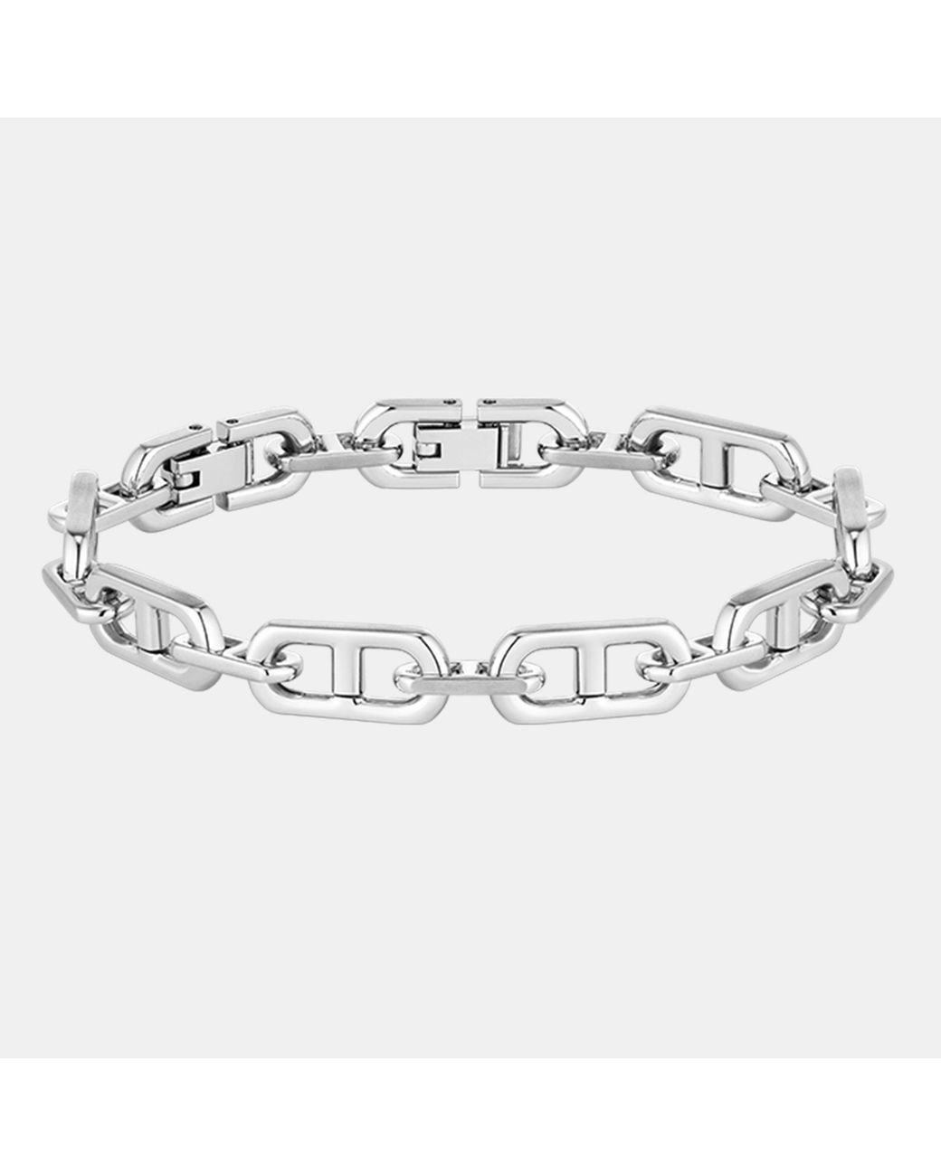Boss Metallic Gents Kode Chain Stainless Steel Bracelet for men