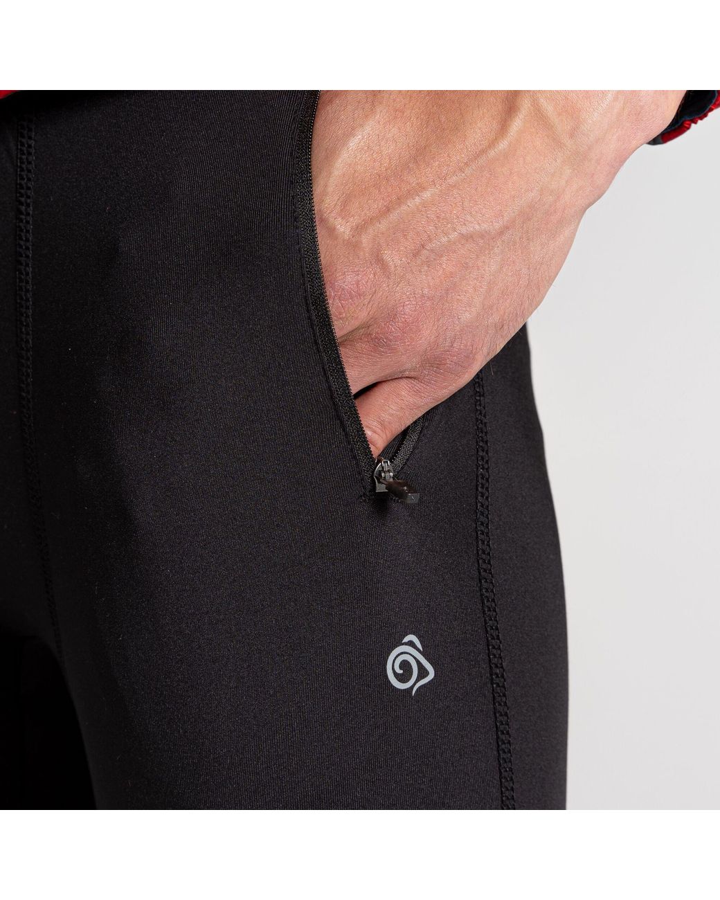 Craghoppers Black Crag Thermo Walking Trousers for men