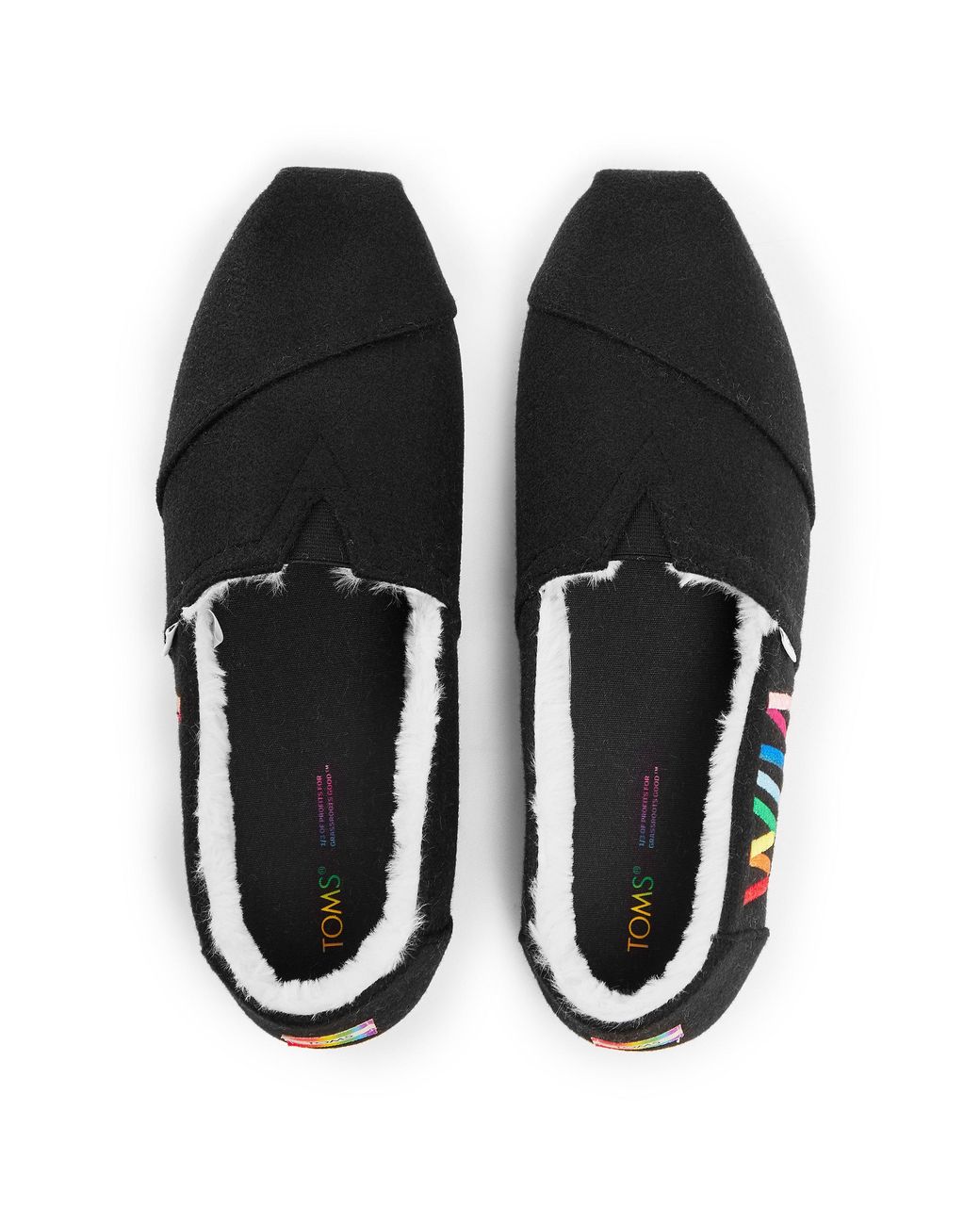 TOMS Black Esp Ladies