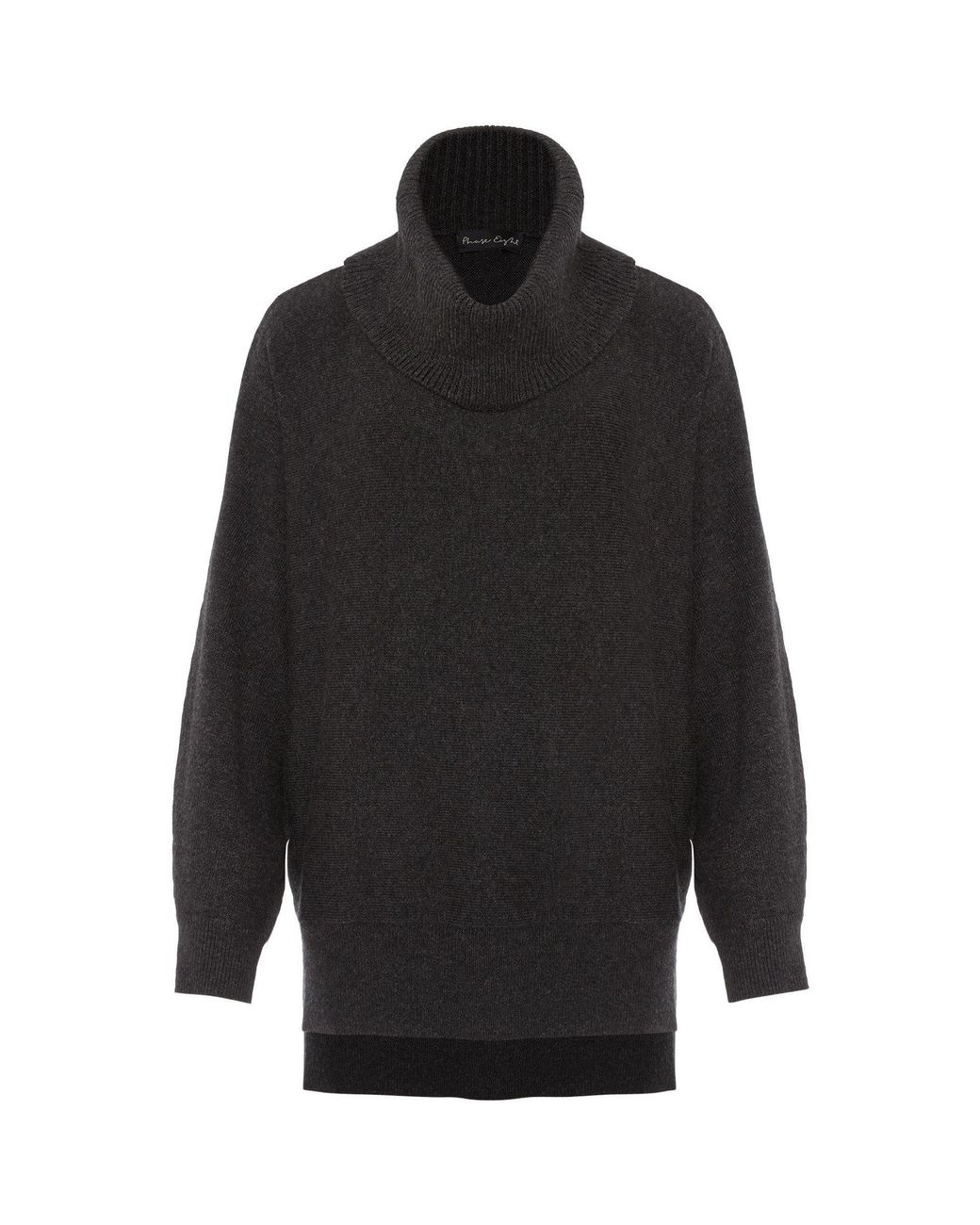 Phase Eight Black Palmer Cowl Knit Jumper