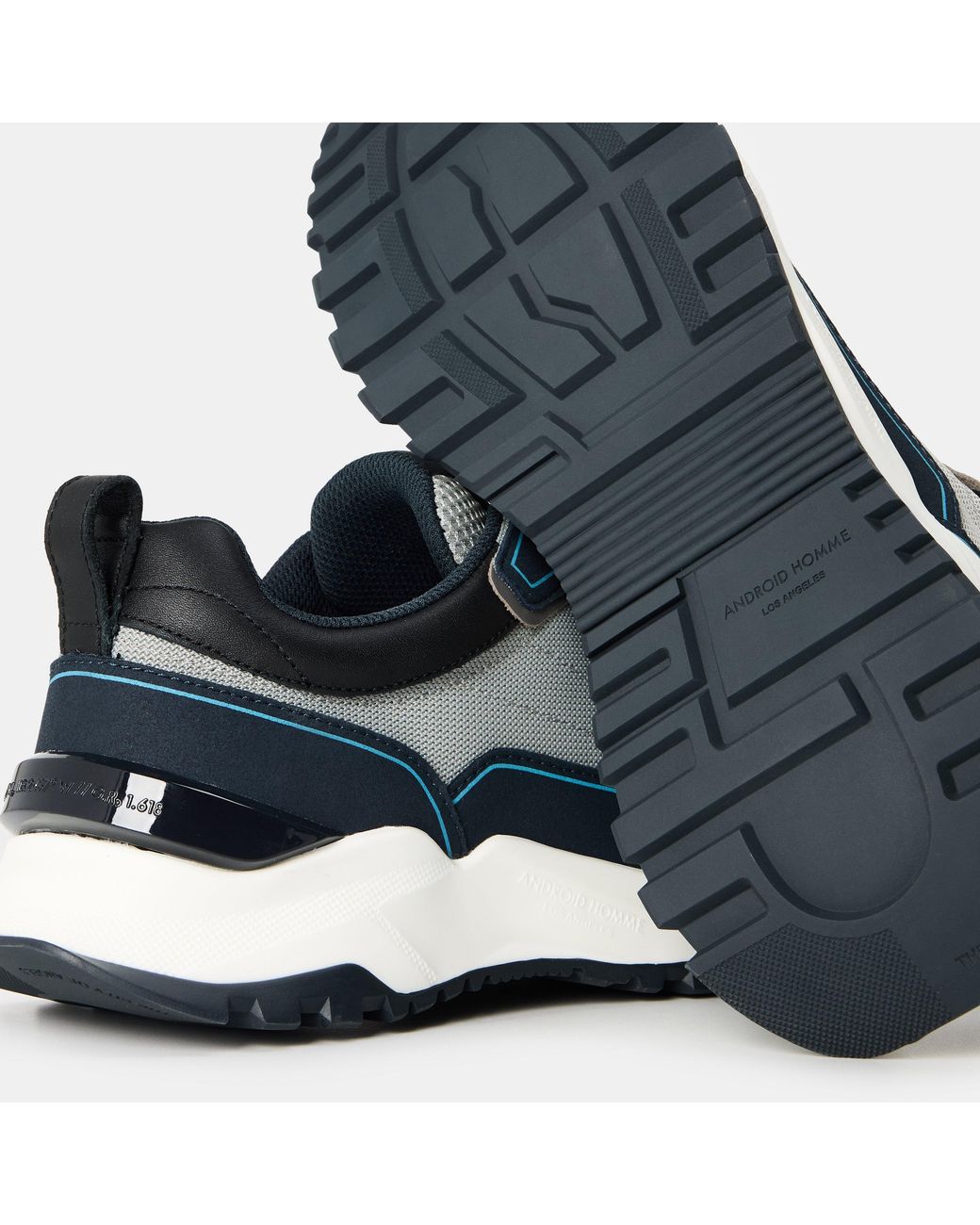 Android Homme Blue Leo Carillo Sneakers for men