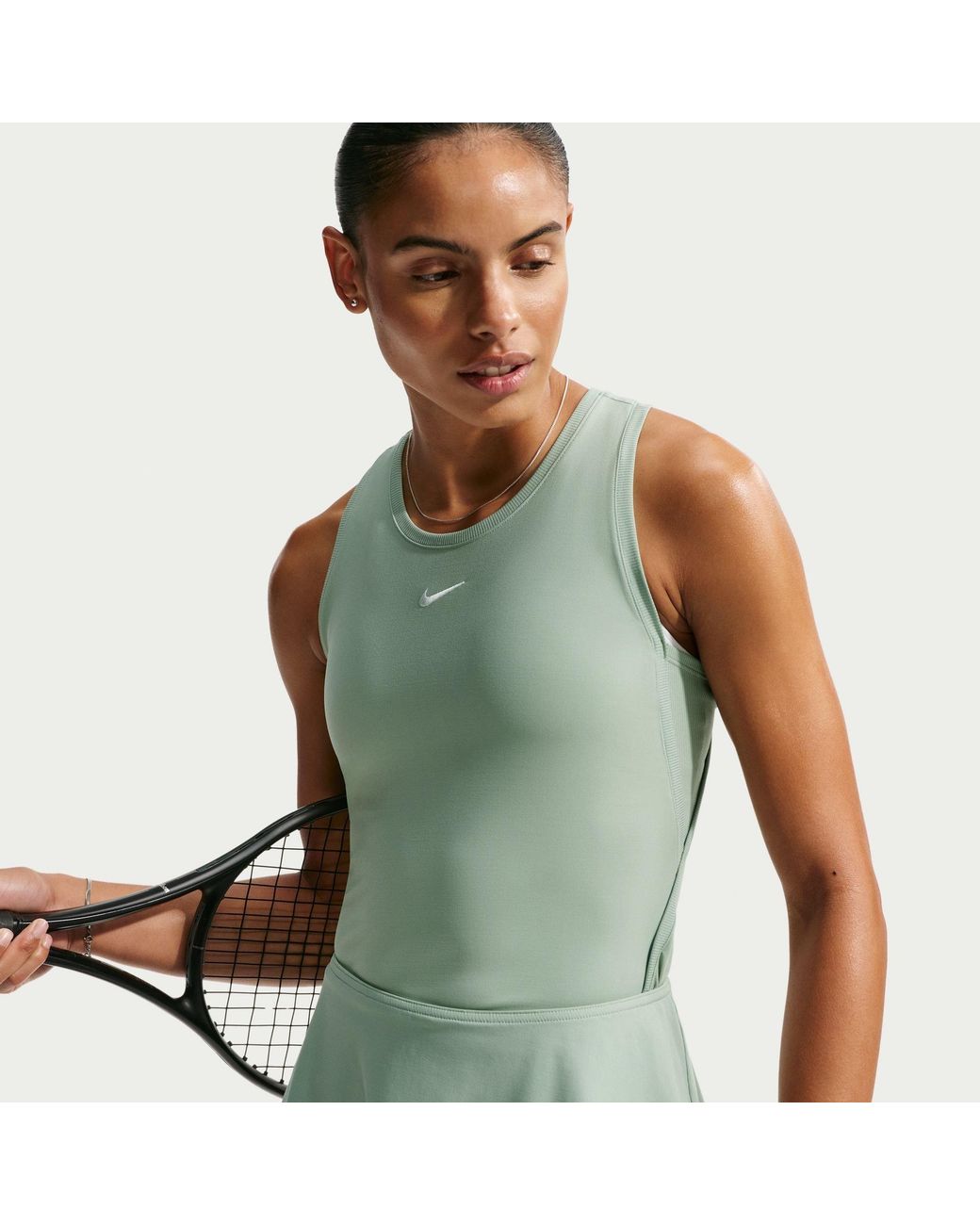 Nike Green Court Victory Tennis Tank