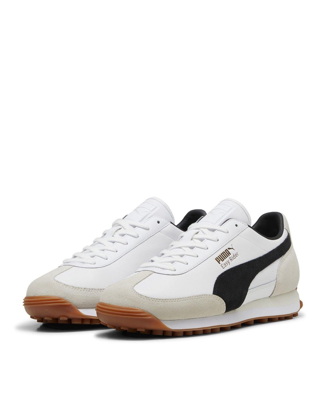 PUMA White Easy Rider Vintage Low-Top Trainers for men