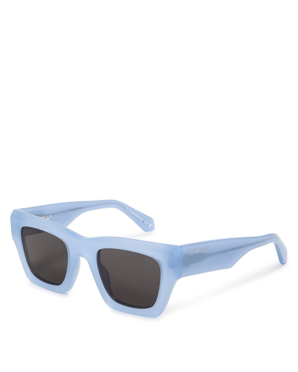 Off-White c/o Virgil Abloh Blue Davie Round Sunglasses